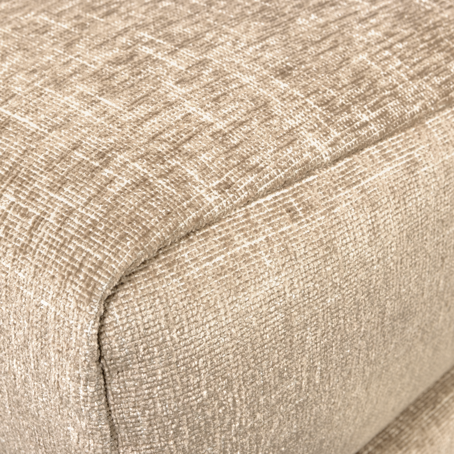 Rechtsseitiger Sessel COUPLE beige Melange