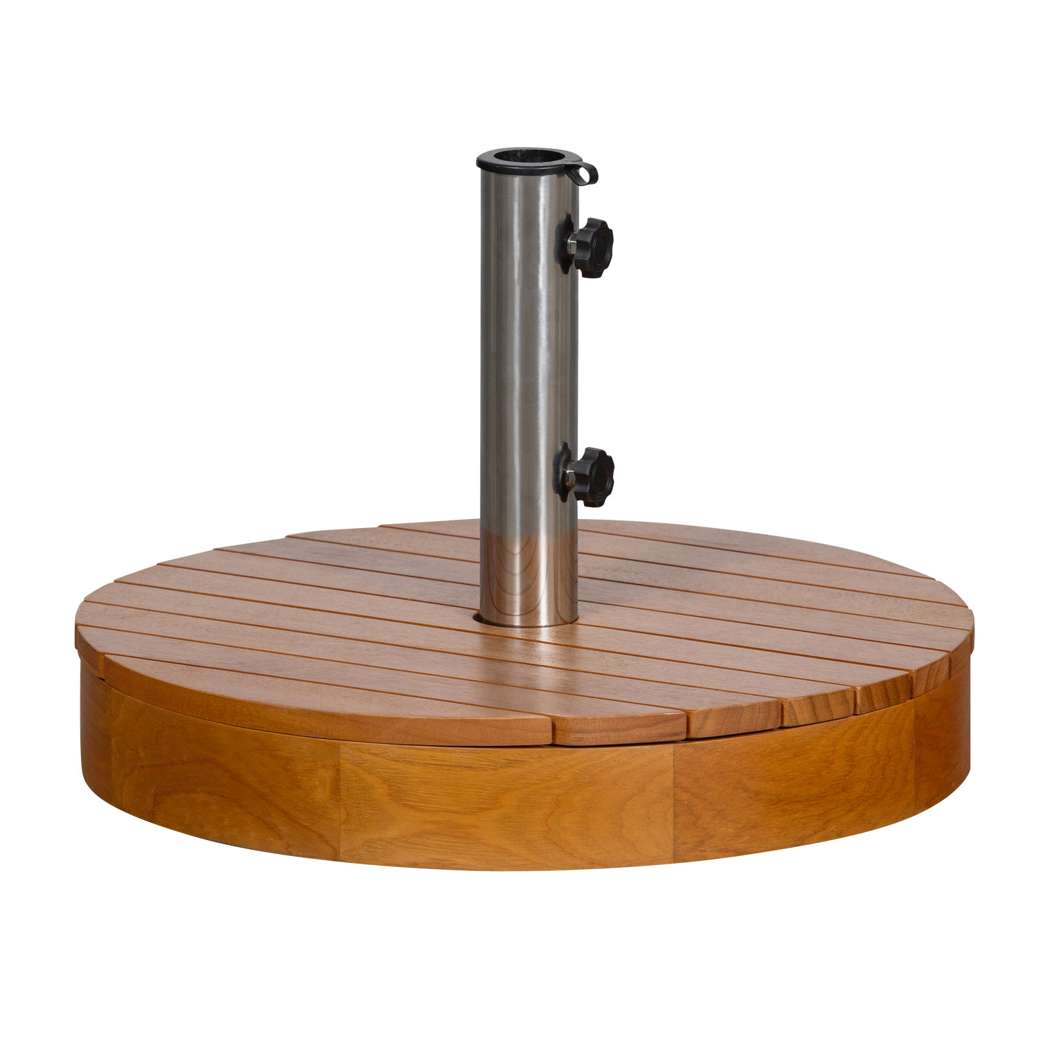 Parasol ogrodowy MONICA zielony z beżową podstawą