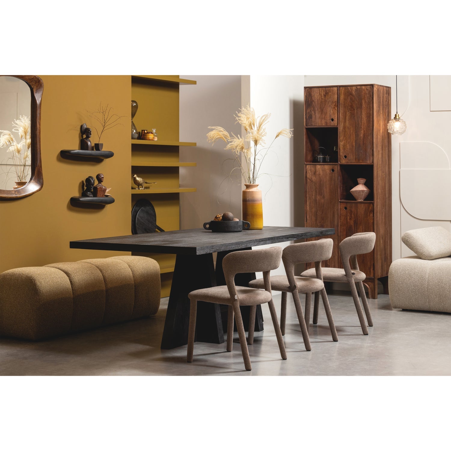 Ławka MOJO miodowy baranek