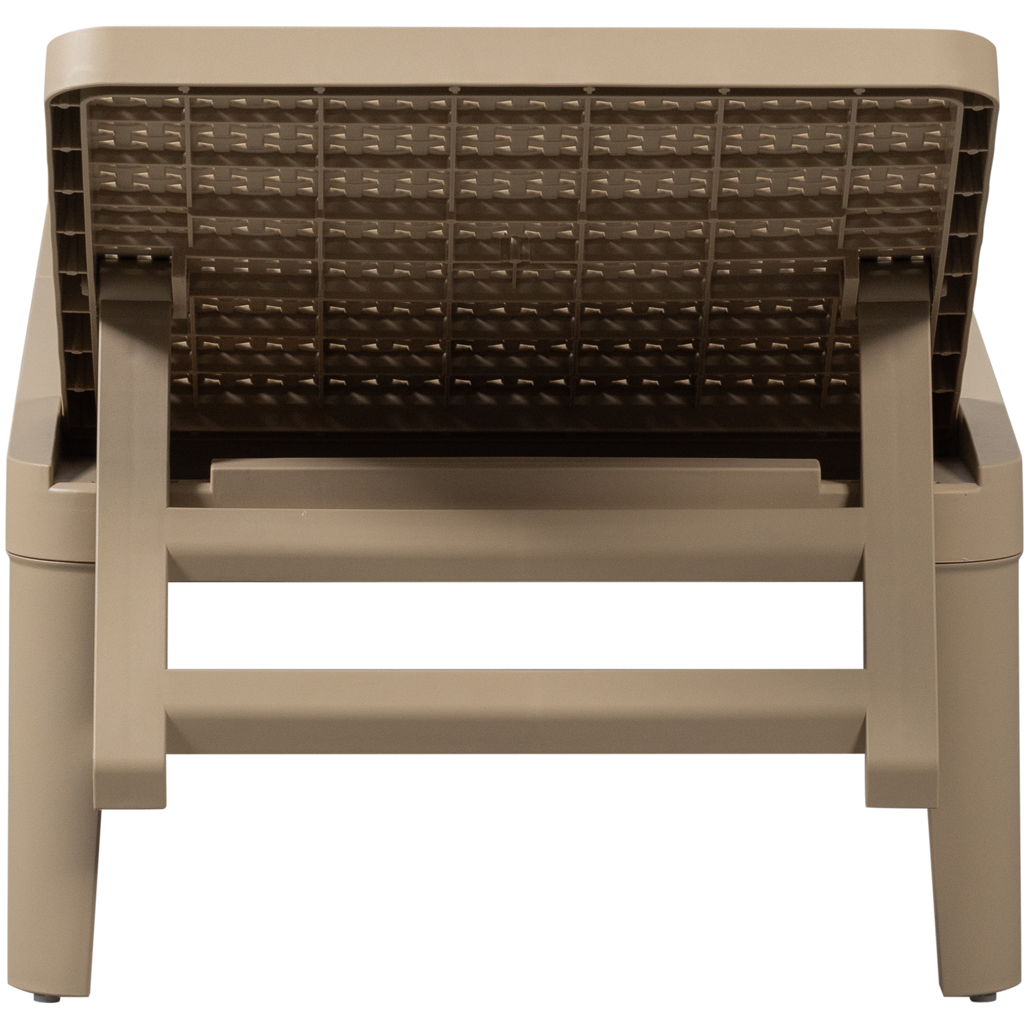 Leżak ogrodowy JINTE piaskowy