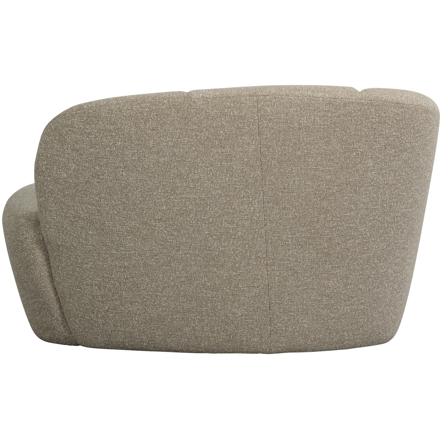 Sofa linksseitig 2-sitzig MOJO sandmelange Boucle