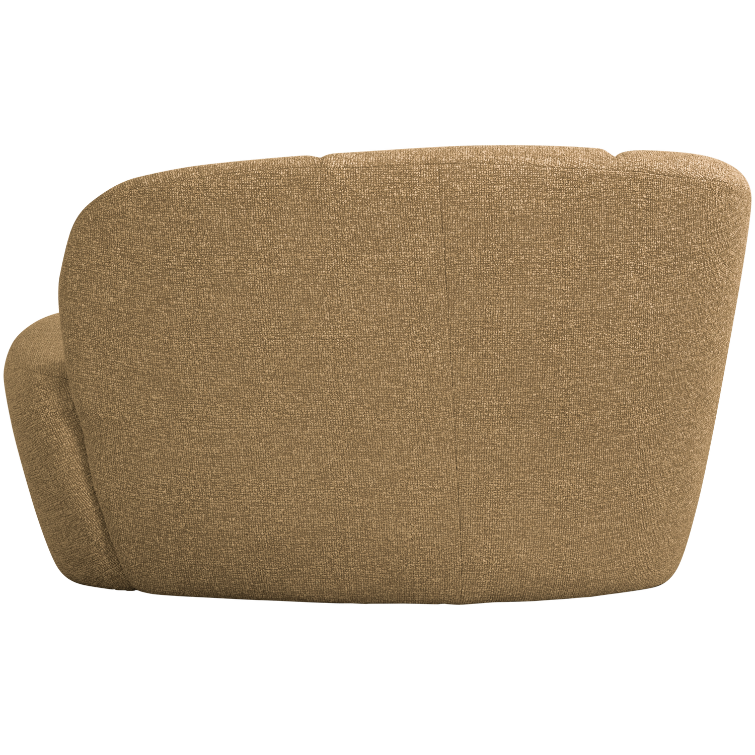 Sofa linksseitig 2-sitzig MOJO honigmelange Boucle