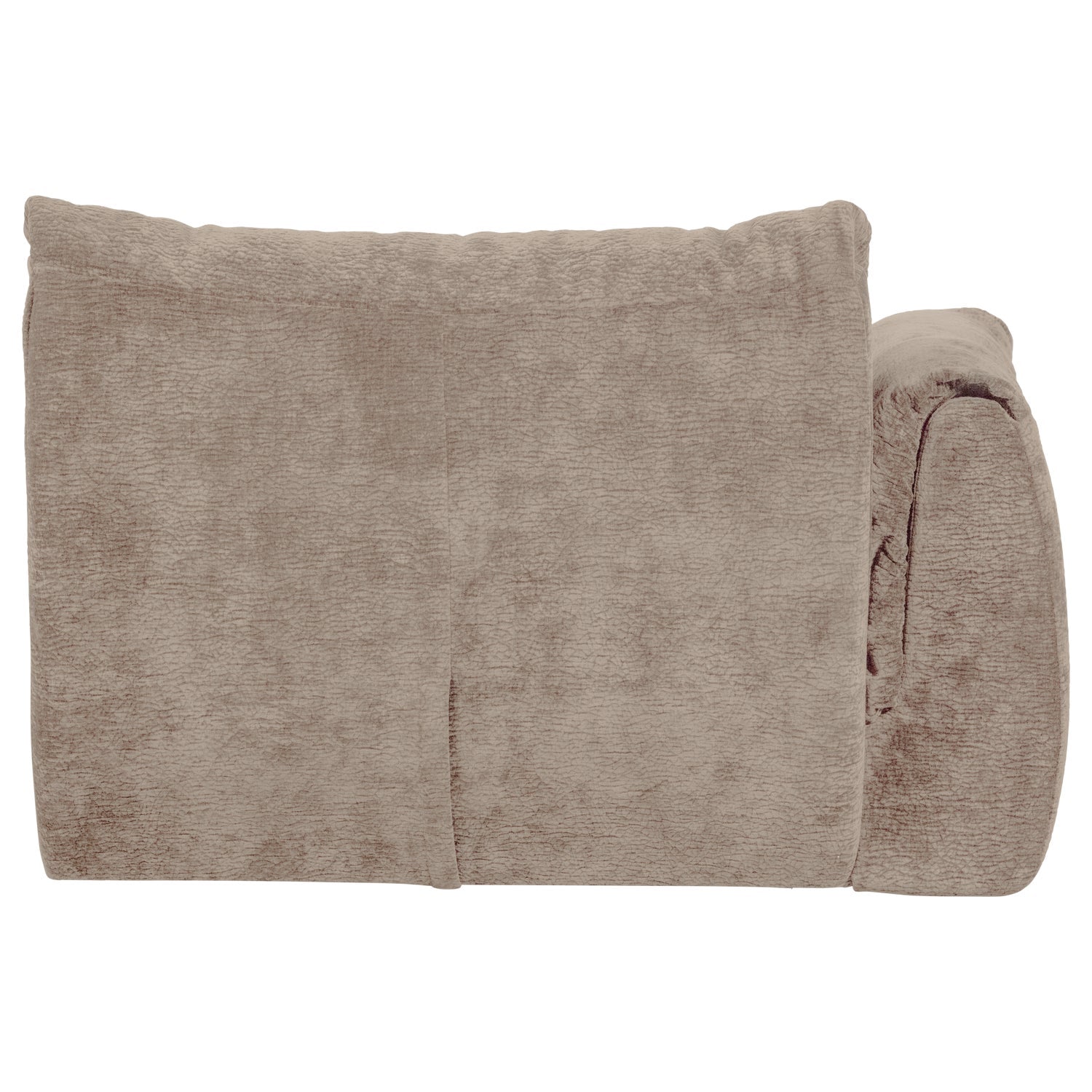 Sofa modułowa BAGGY 3D - element lewostronny piaskowy