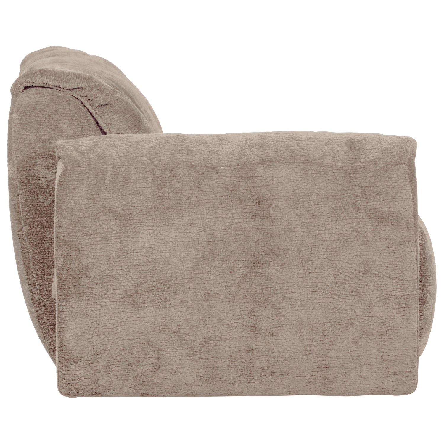 Sofa modułowa BAGGY 3D - element lewostronny piaskowy
