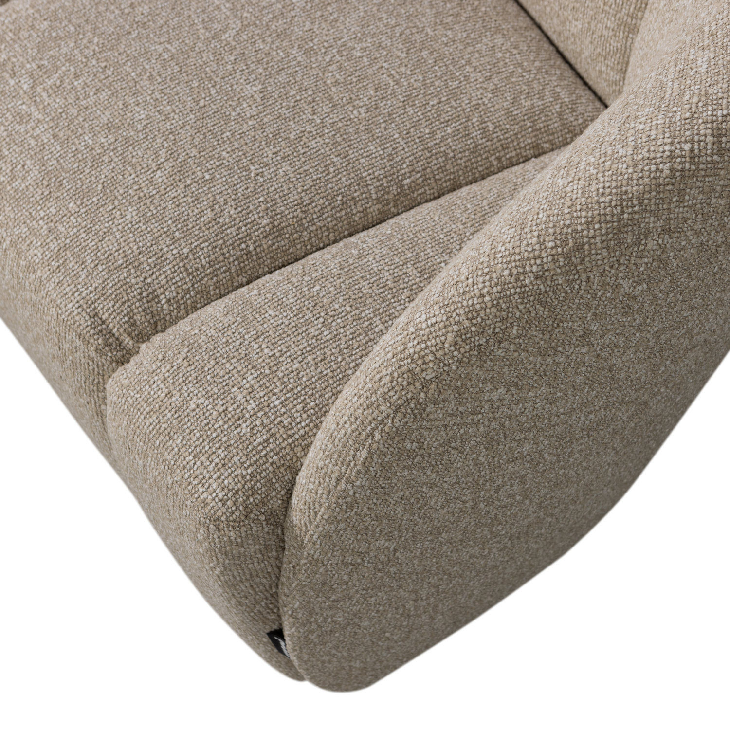 Sofa prawostronna 2-osobowa MOJO piaskowy melanż boucle