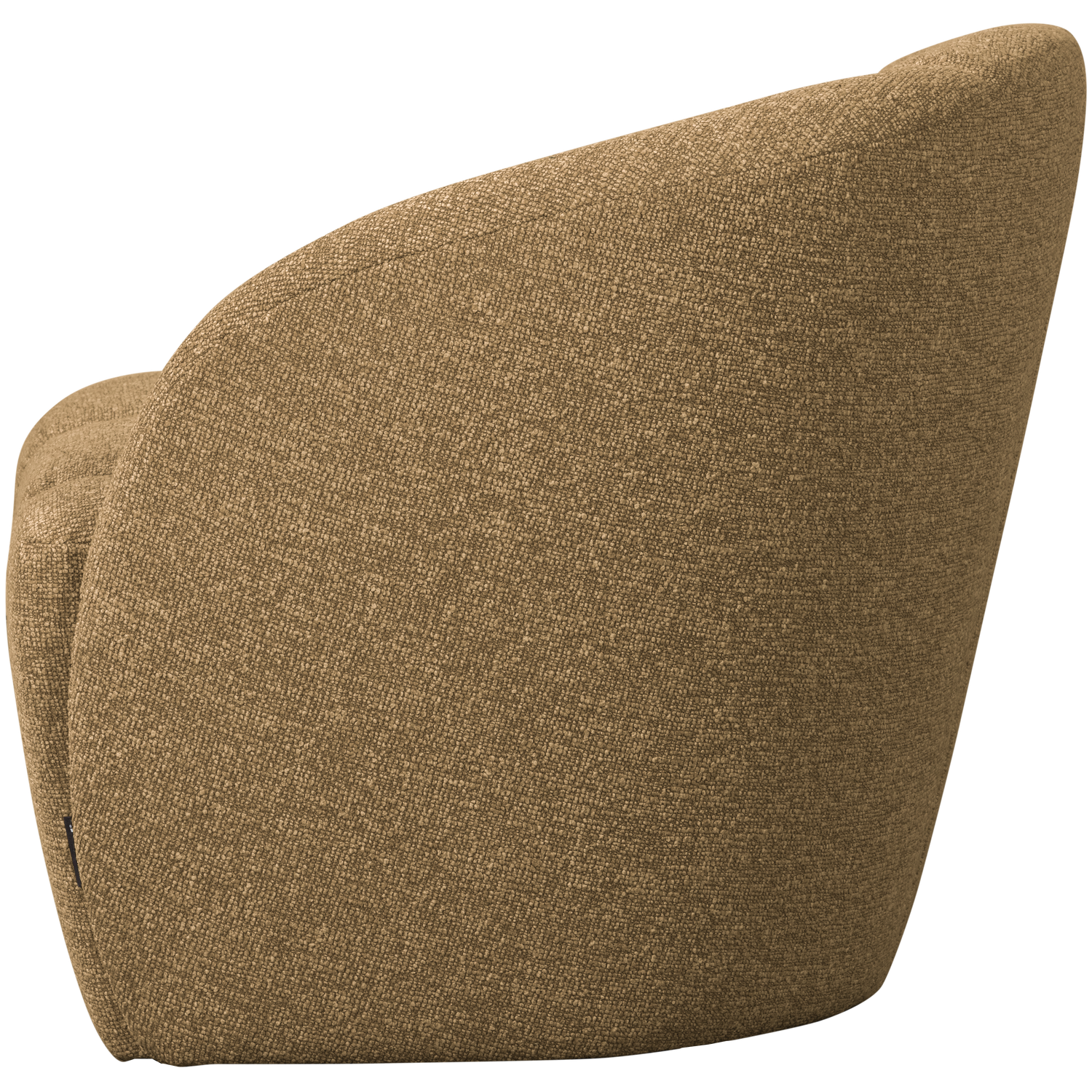 Sofa prawostronna 2-osobowa MOJO miodowy melanż boucle