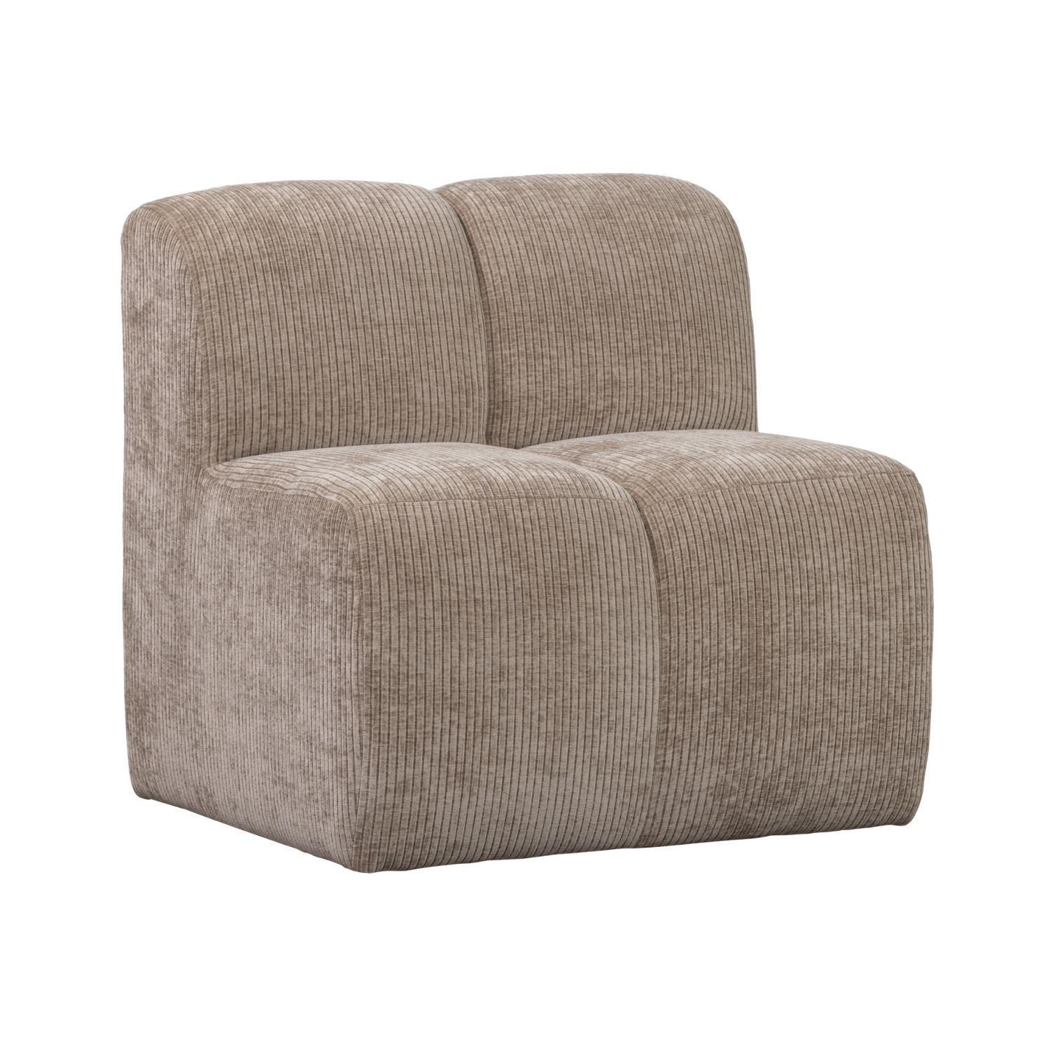 Fotel / moduł MOJO BENCH piaskowy sztruks