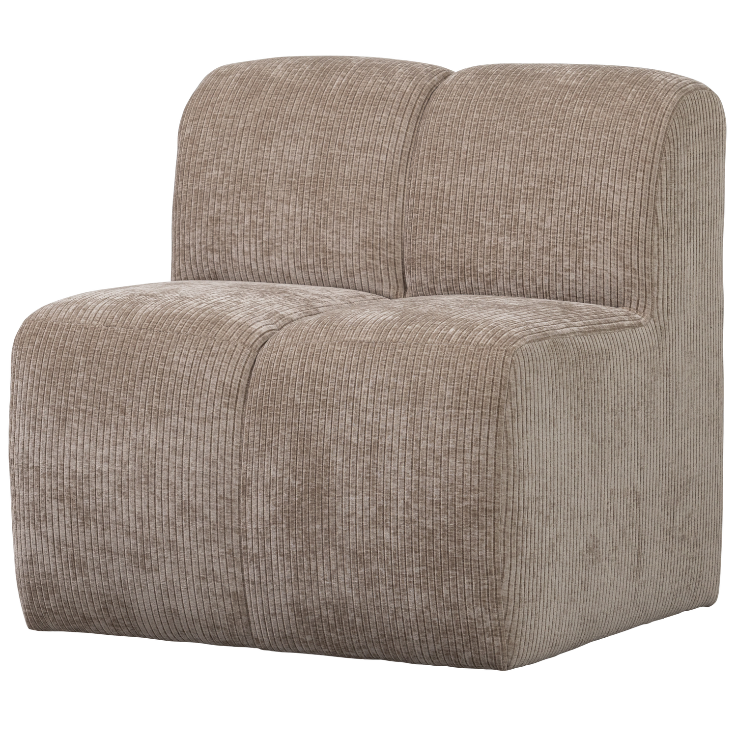 Fotel / moduł MOJO BENCH piaskowy sztruks