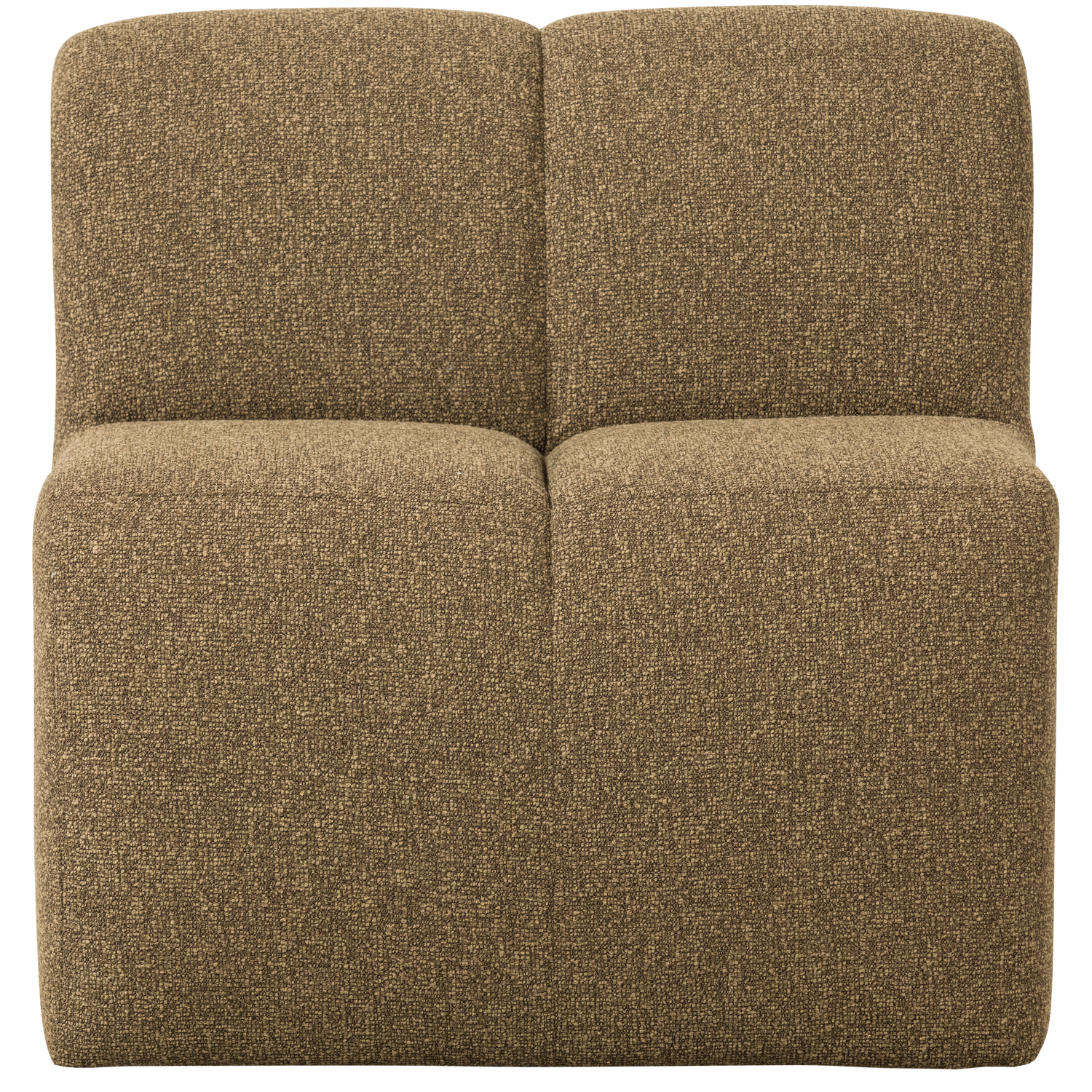Sessel / Modul MOJO BENCH honigmelange Boucle