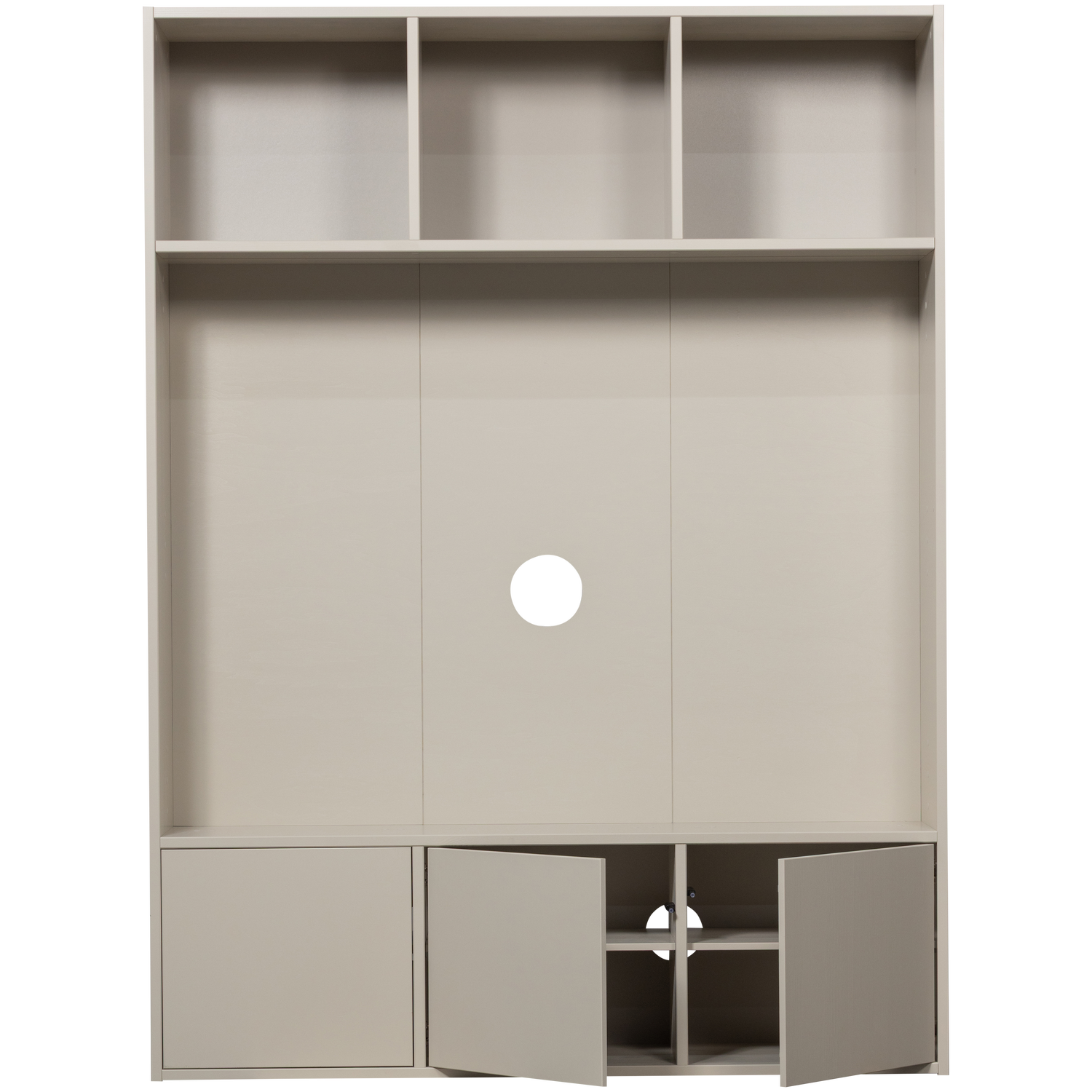 Szafa RTV MEGGY szary