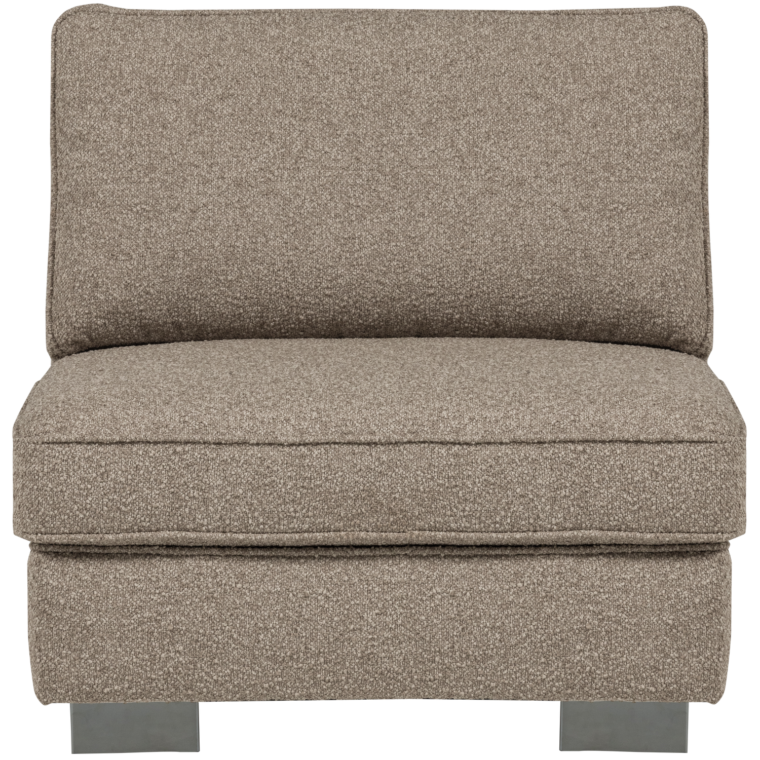 Sessel / Modul LAZY beige Bouclé