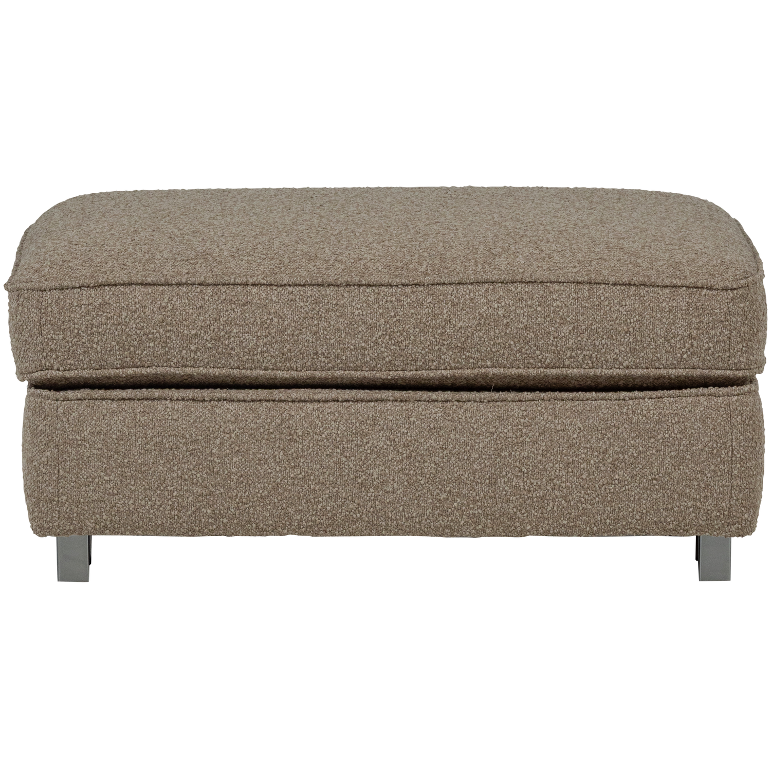 Puf LAZY beżowy bouclé
