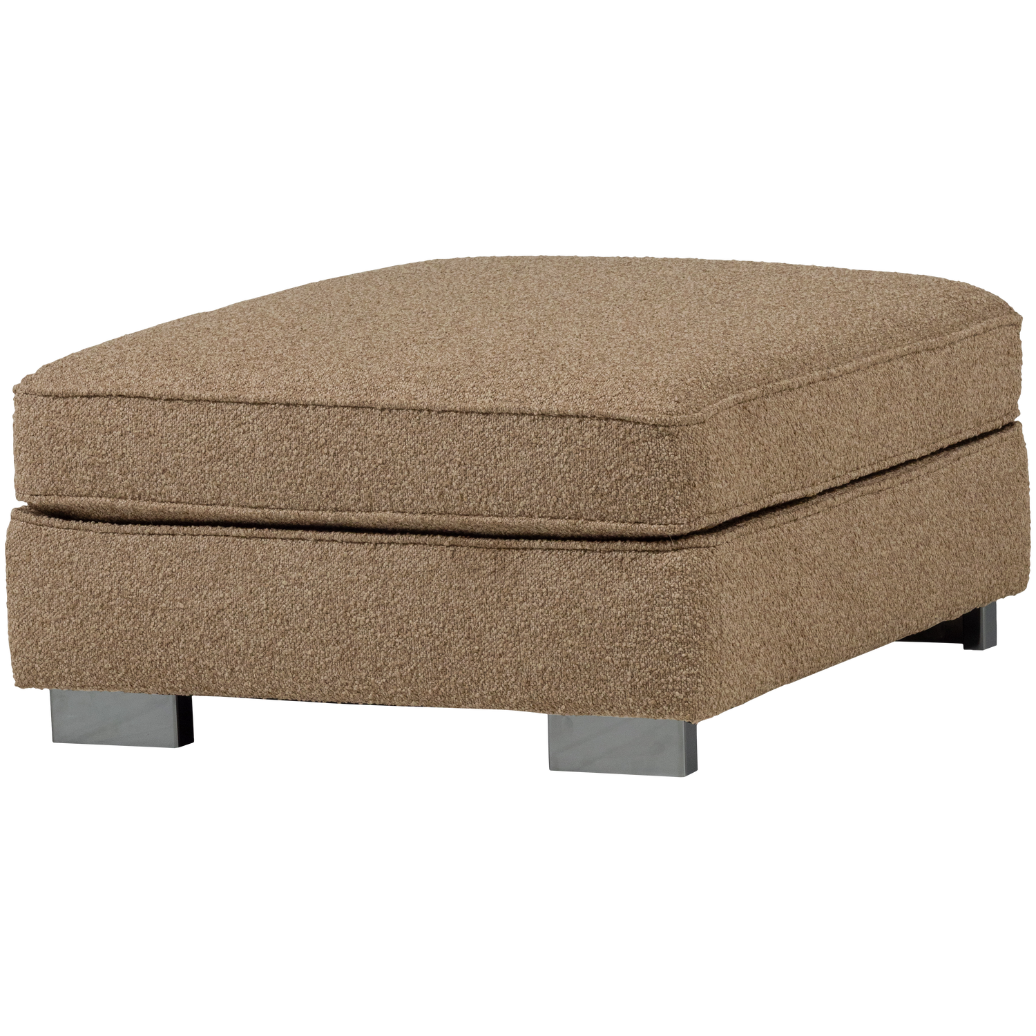 LAZY Brown Boucle Pouf