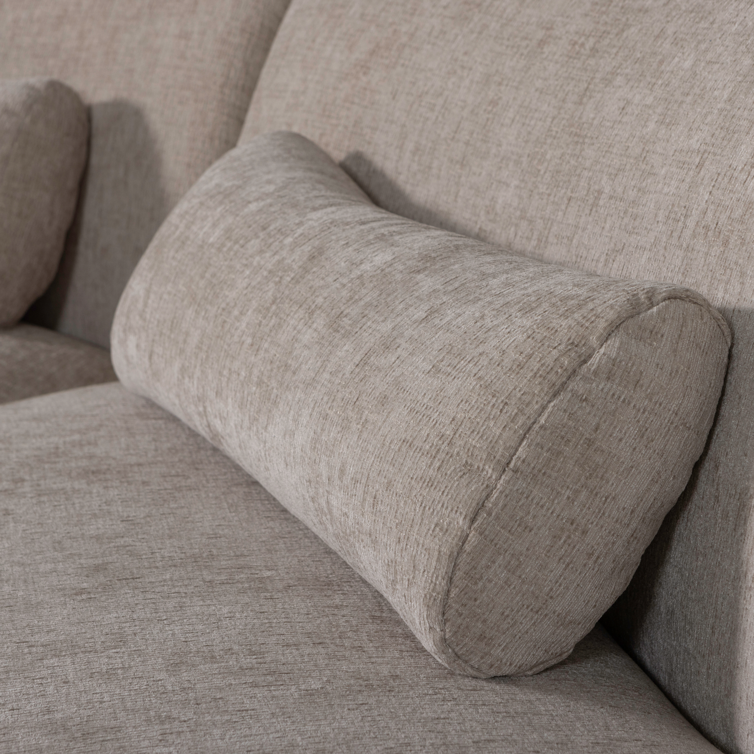 Sofa półokrągła 4-osobowa BATAVIER piaskowy