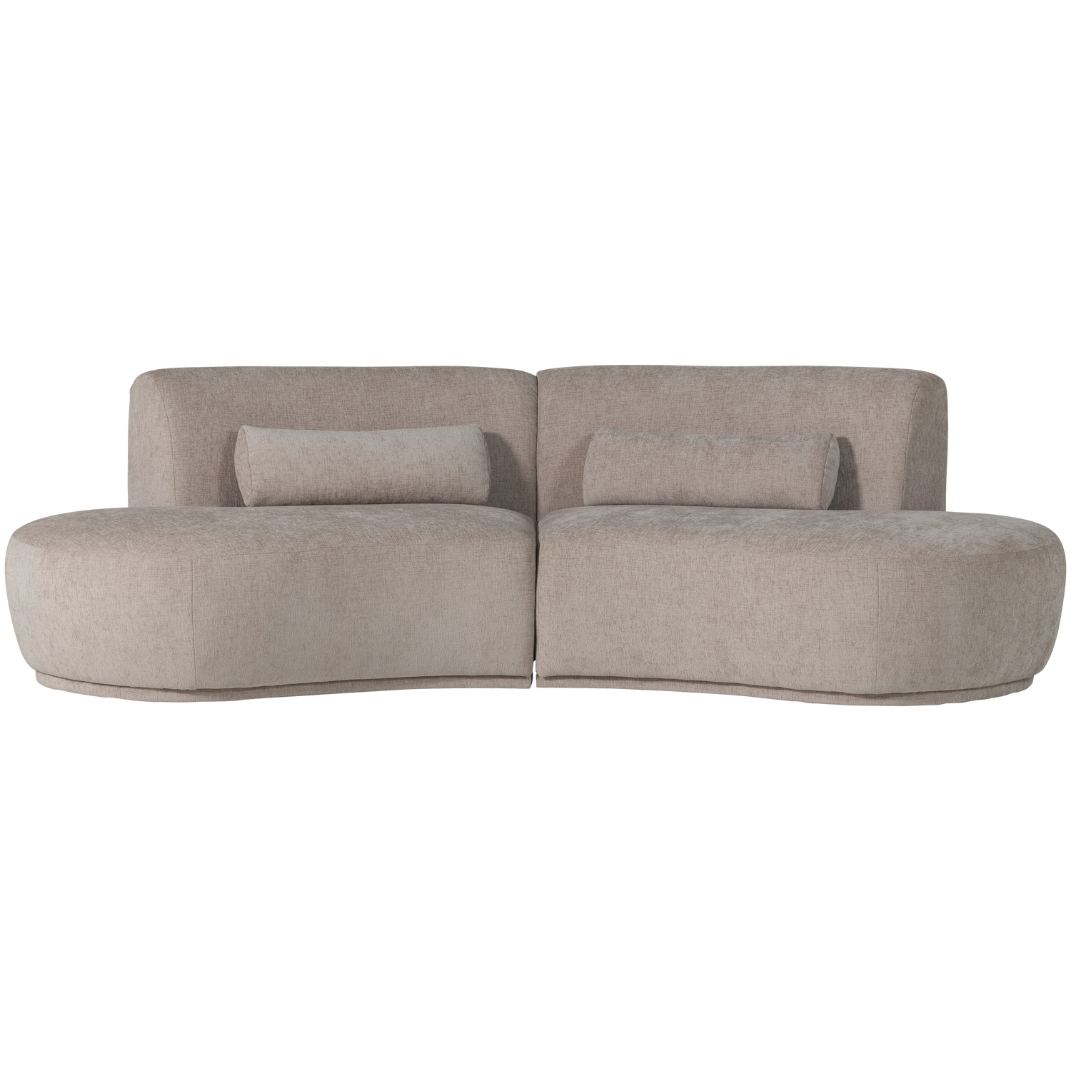 Sofa półokrągła 4-osobowa BATAVIER piaskowy