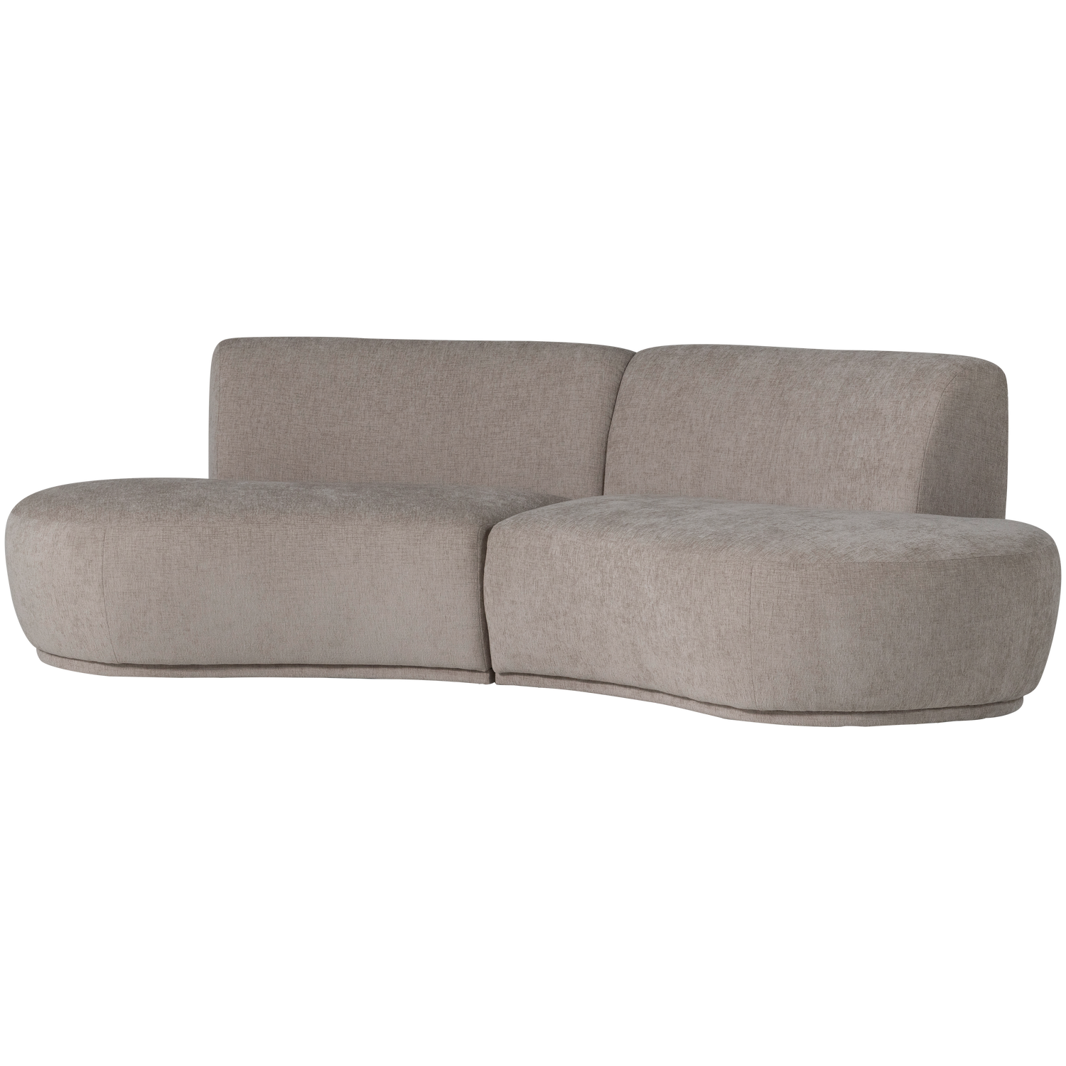 Sofa półokrągła 4-osobowa BATAVIER piaskowy