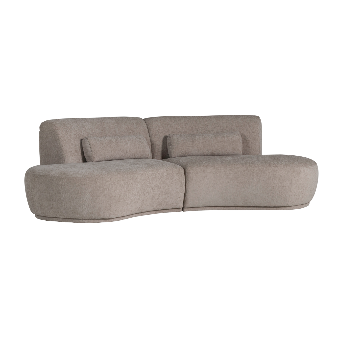 Sofa półokrągła 4-osobowa BATAVIER piaskowy
