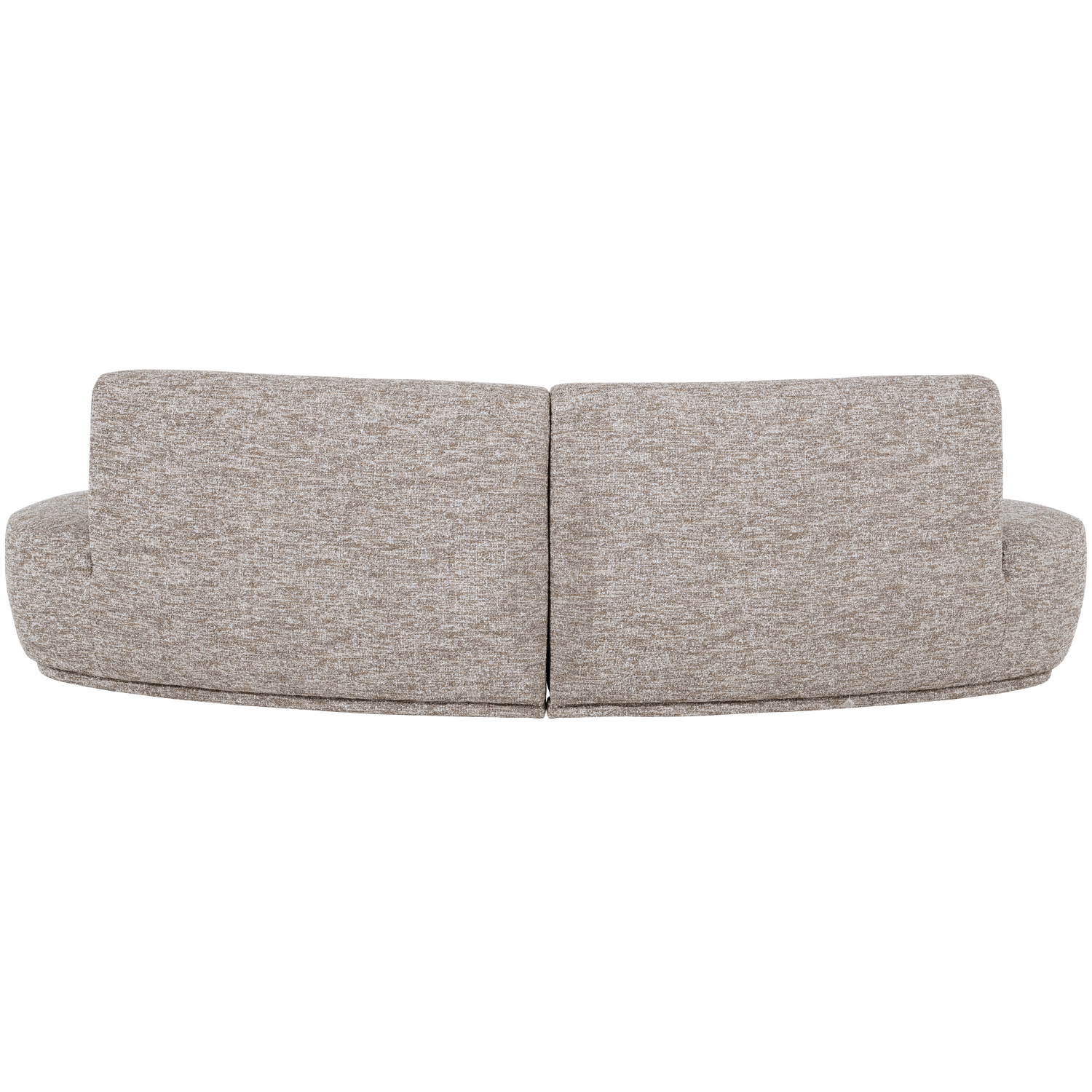 Sofa półokrągła 4-osobowa BATAVIER piaskowy melanż