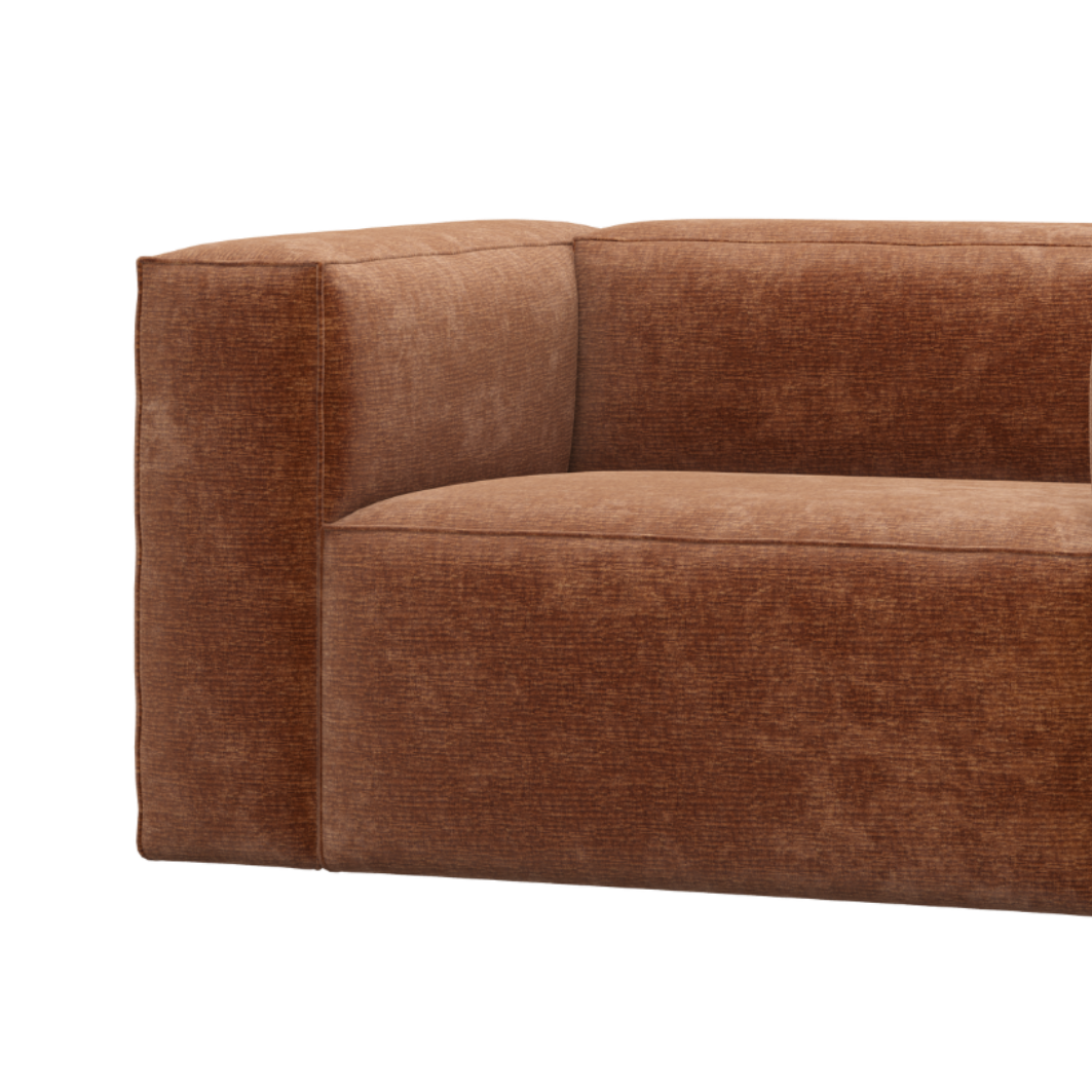 BEAN Armchair in Brick Chenille