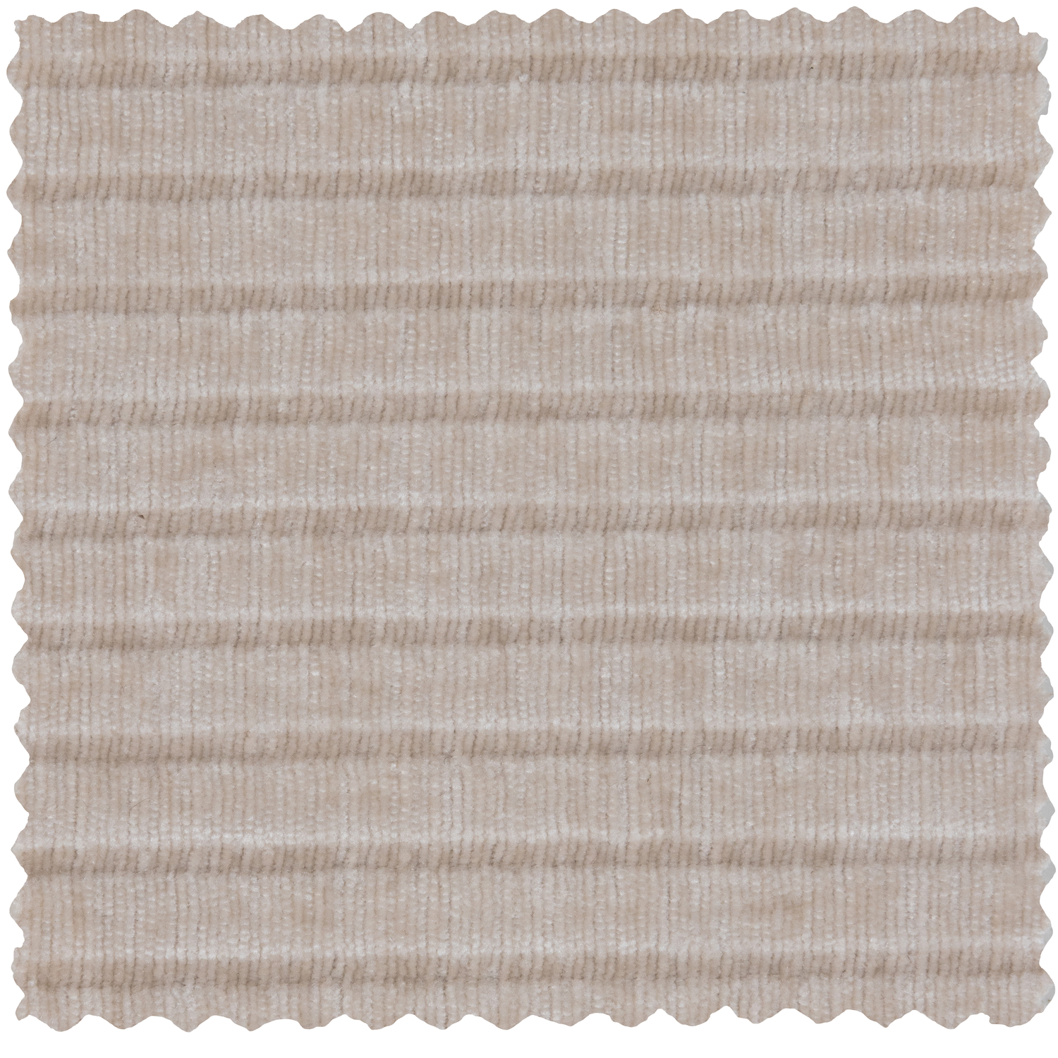 Right-facing corner sofa RODEO ecru corduroy