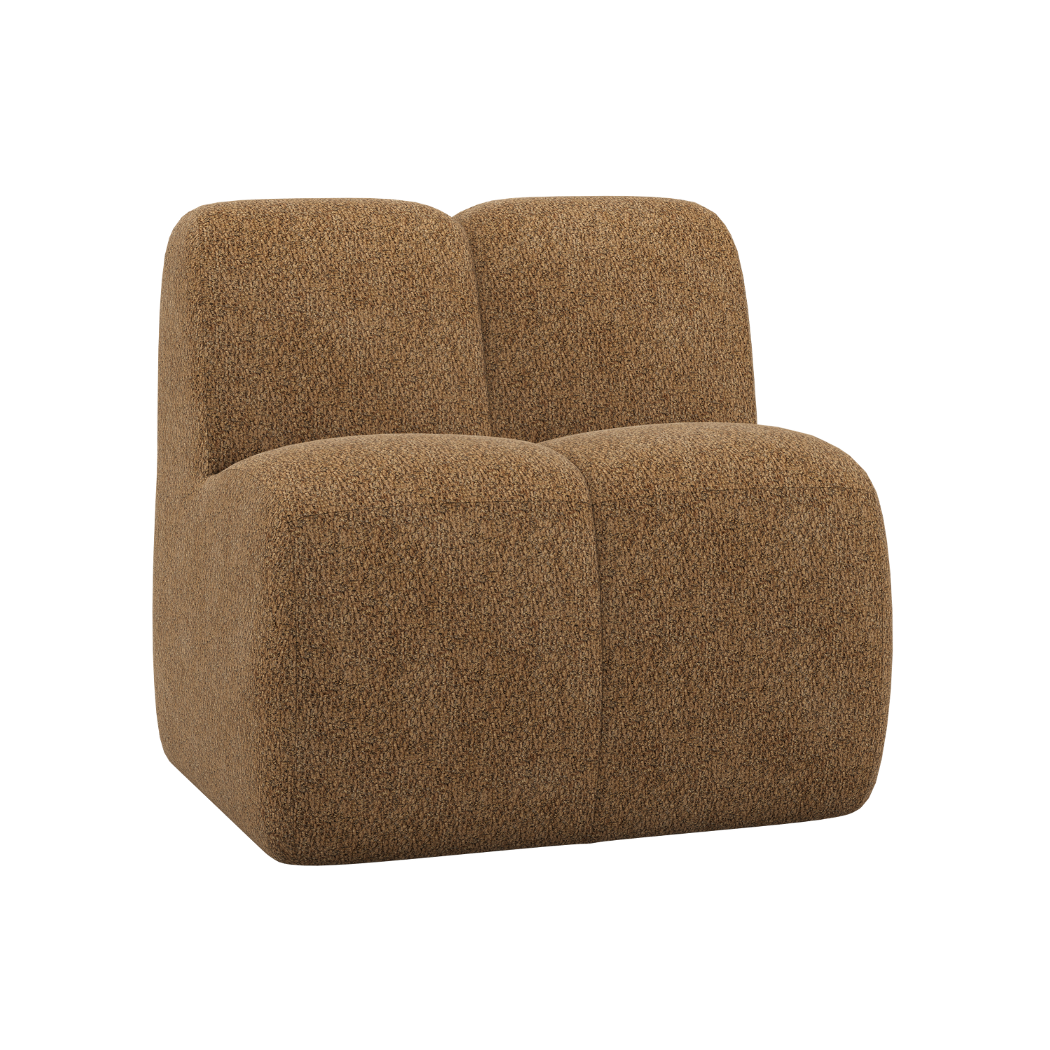 Fotel / moduł MOJO BENCH miodowy baranek