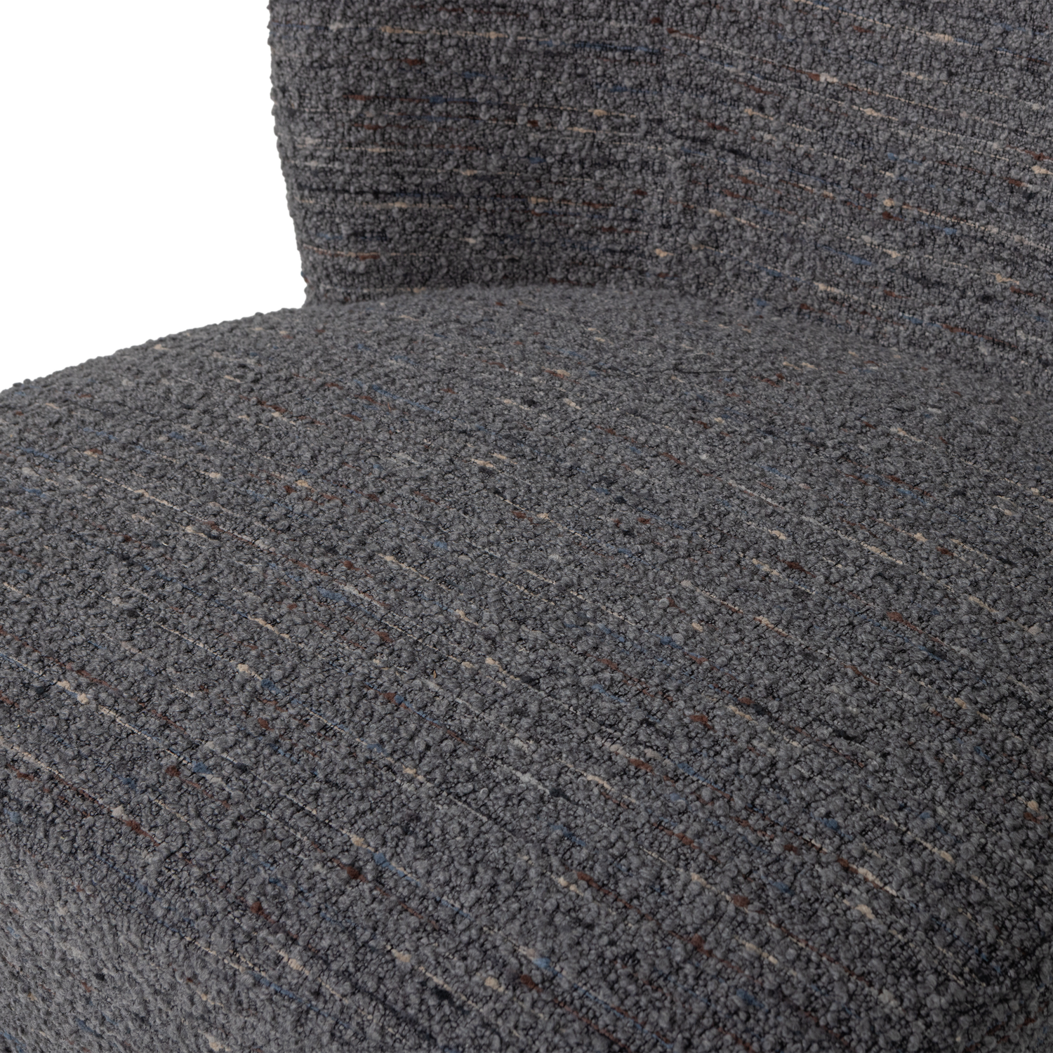 Drehstuhl ATTY dunkelgrau meliert