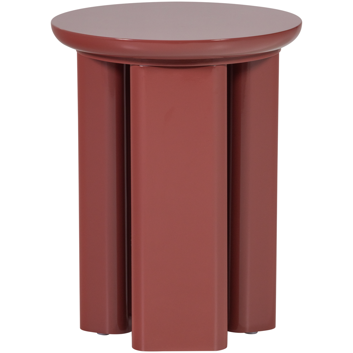 Stolik boczny ORICO ciemnoróżowy