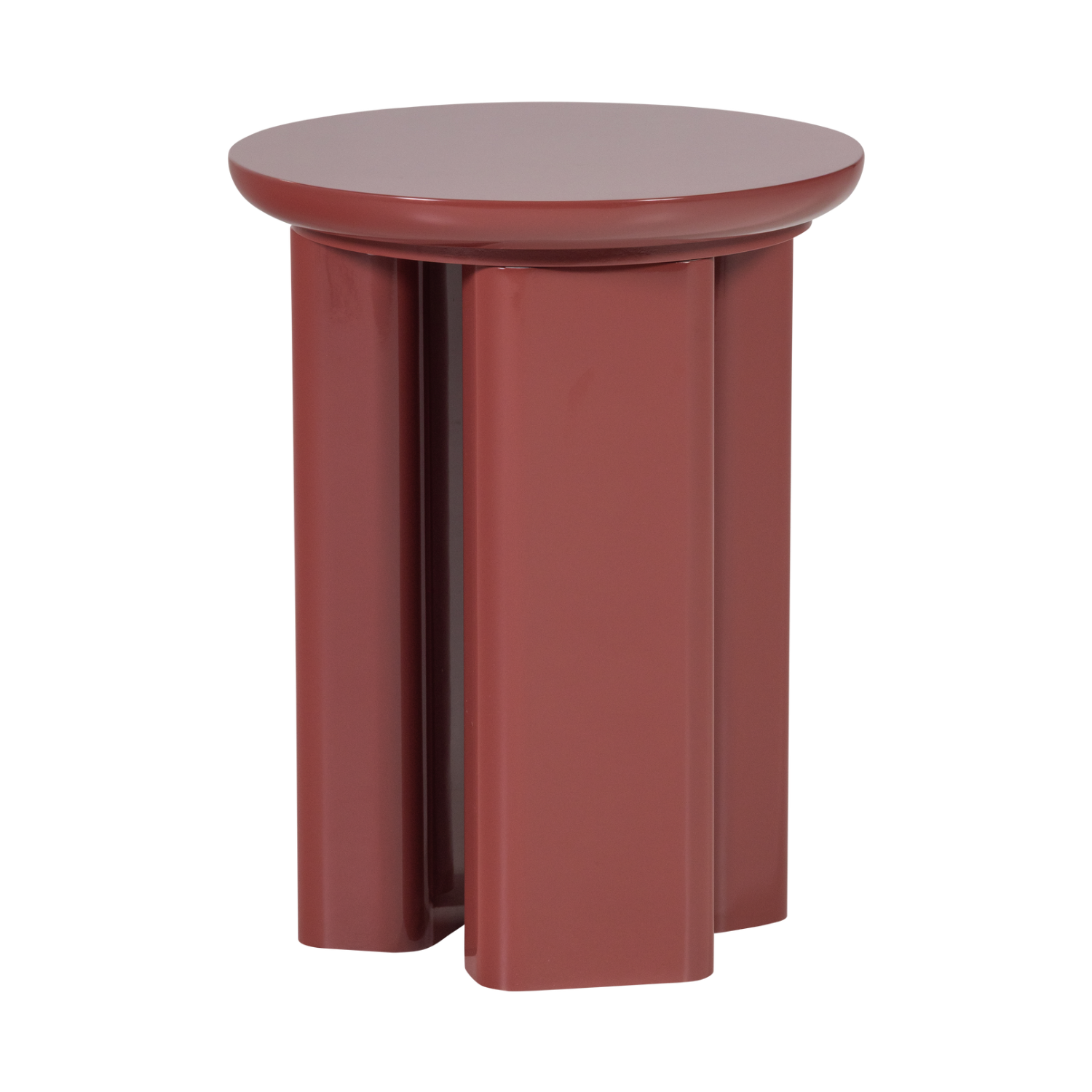 Stolik boczny ORICO ciemnoróżowy