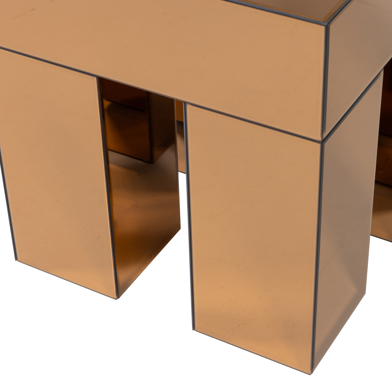 Kaffeetisch MIRROX braun