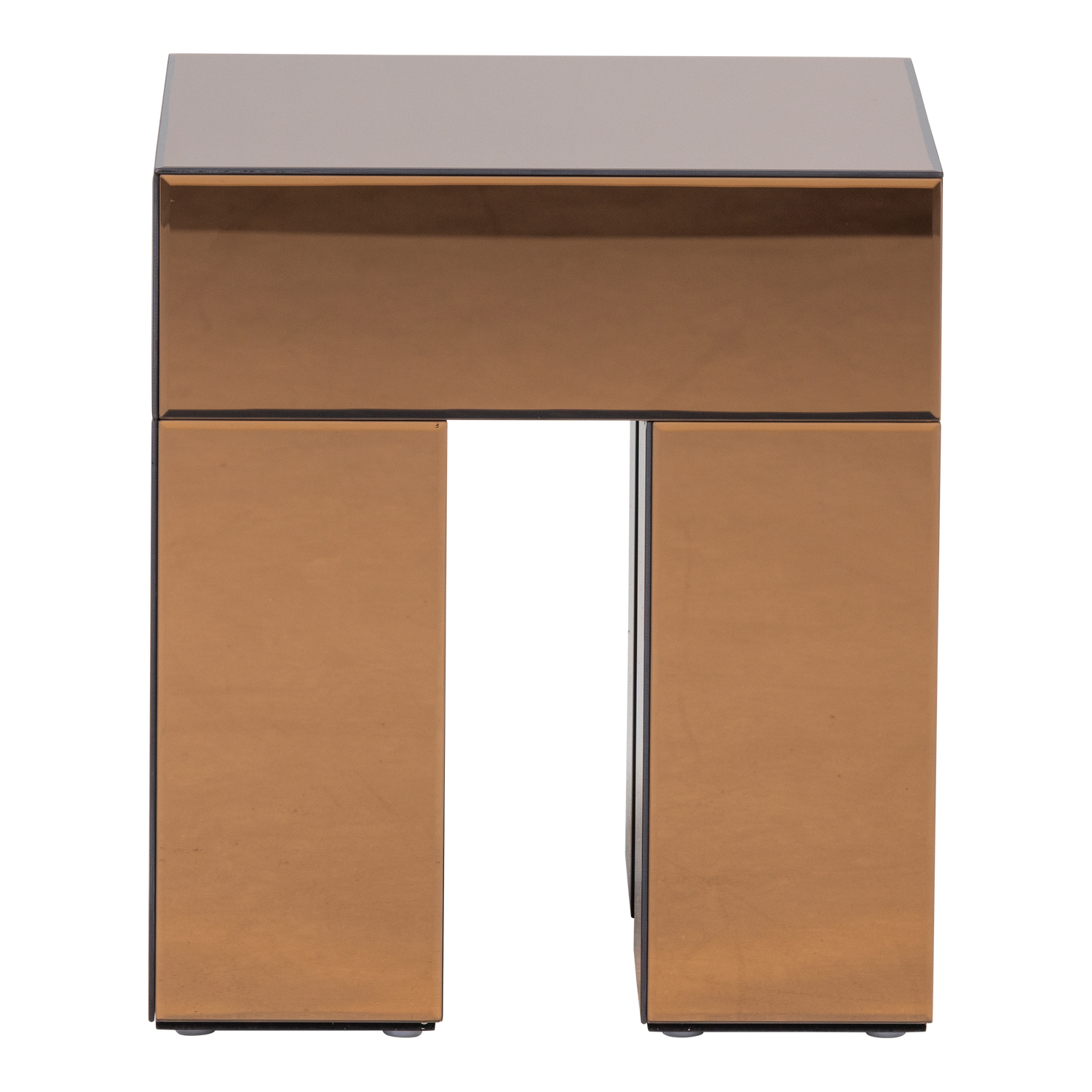 Kaffeetisch MIRROX braun