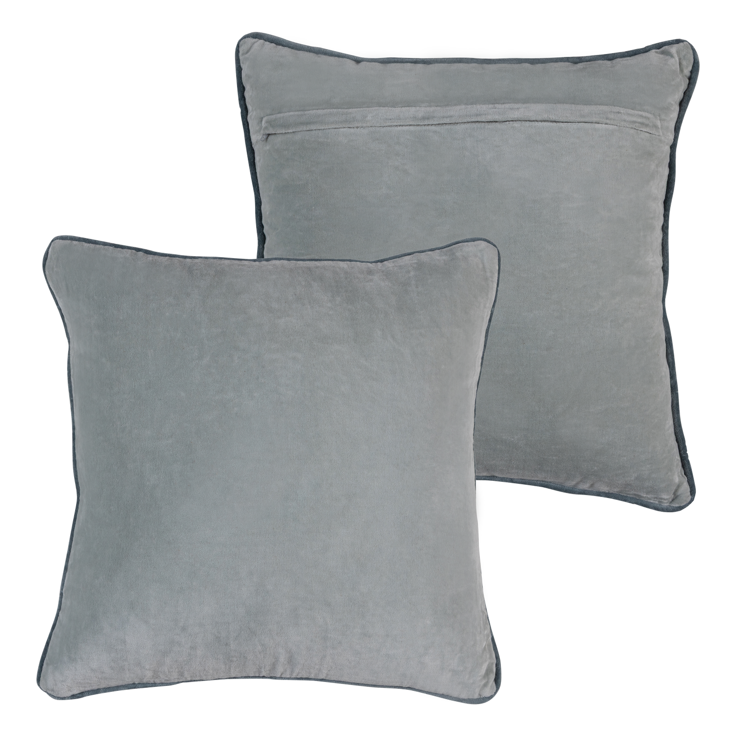 Zestaw poduszek LIRA niebieski z pomarańczowym