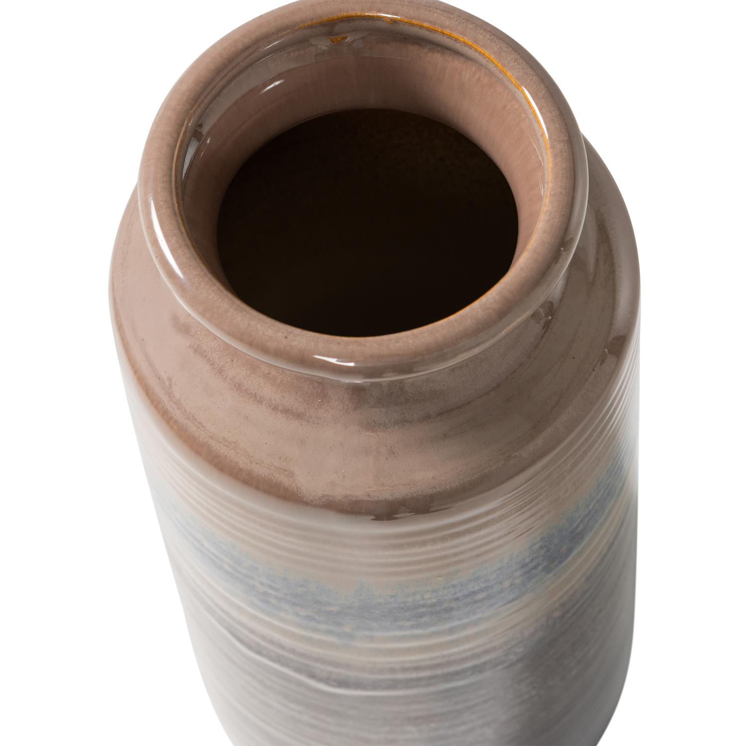 DECENNIA Vase beige with gray