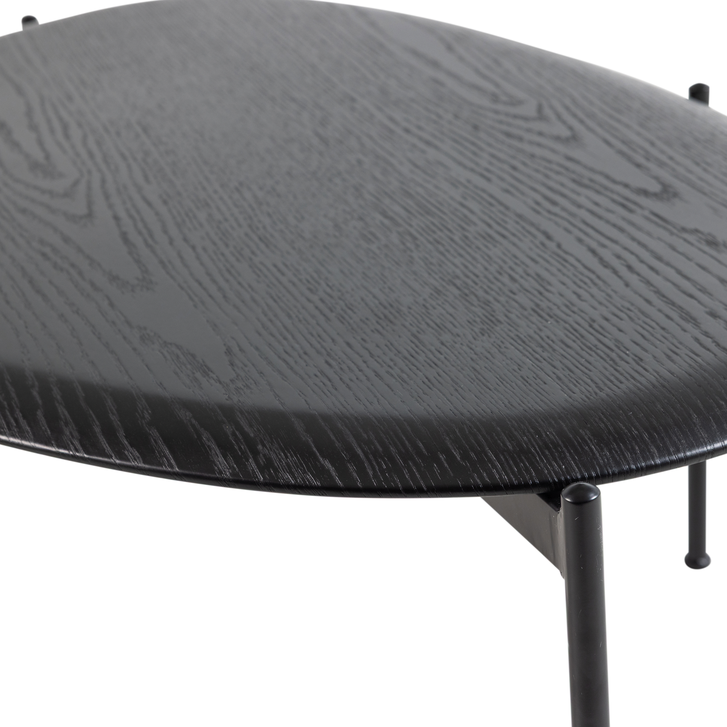 KOTA Black Veneer Side Table