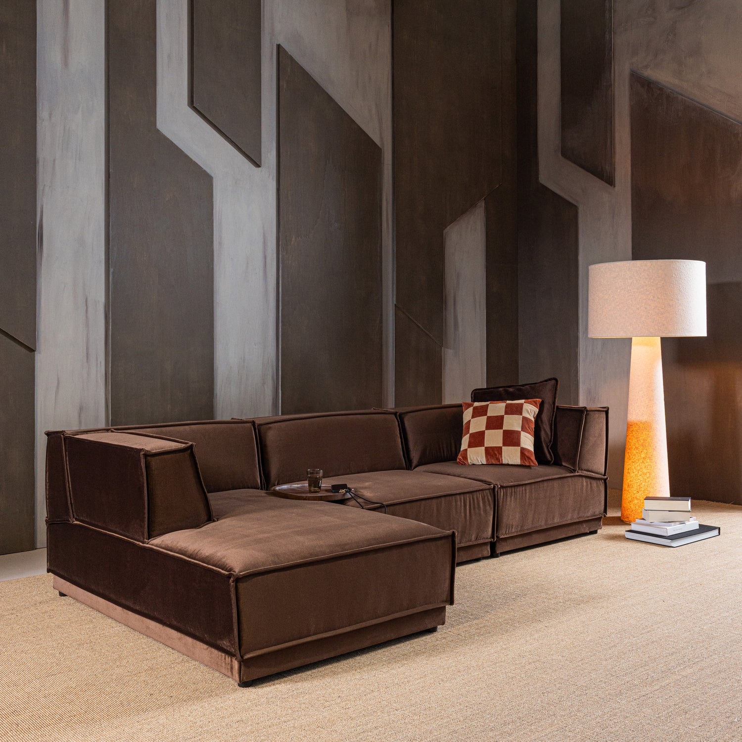 Taca do sofy NARO drewno mango