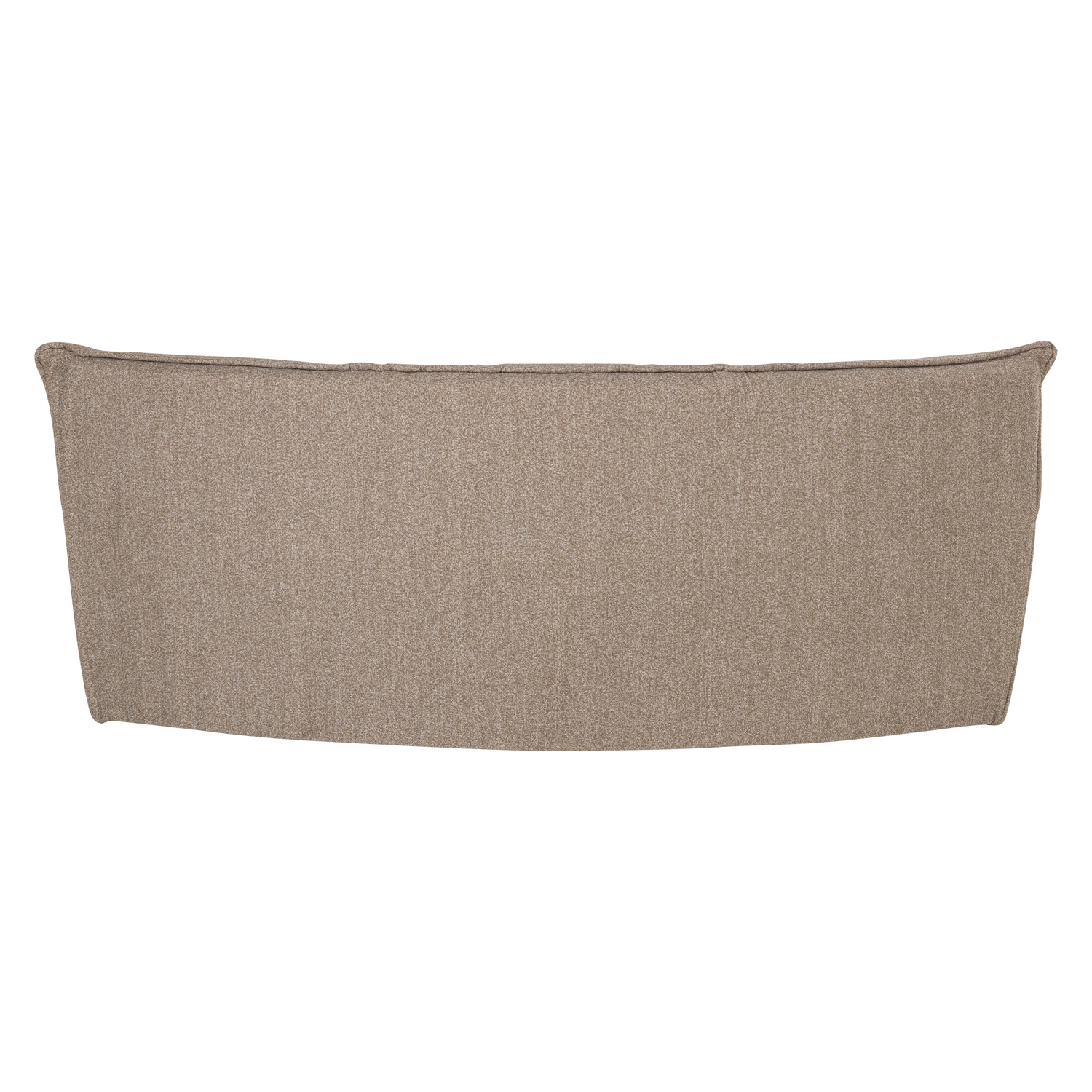 Sofa CLUSTER - moduł narożny beżowy bouclé