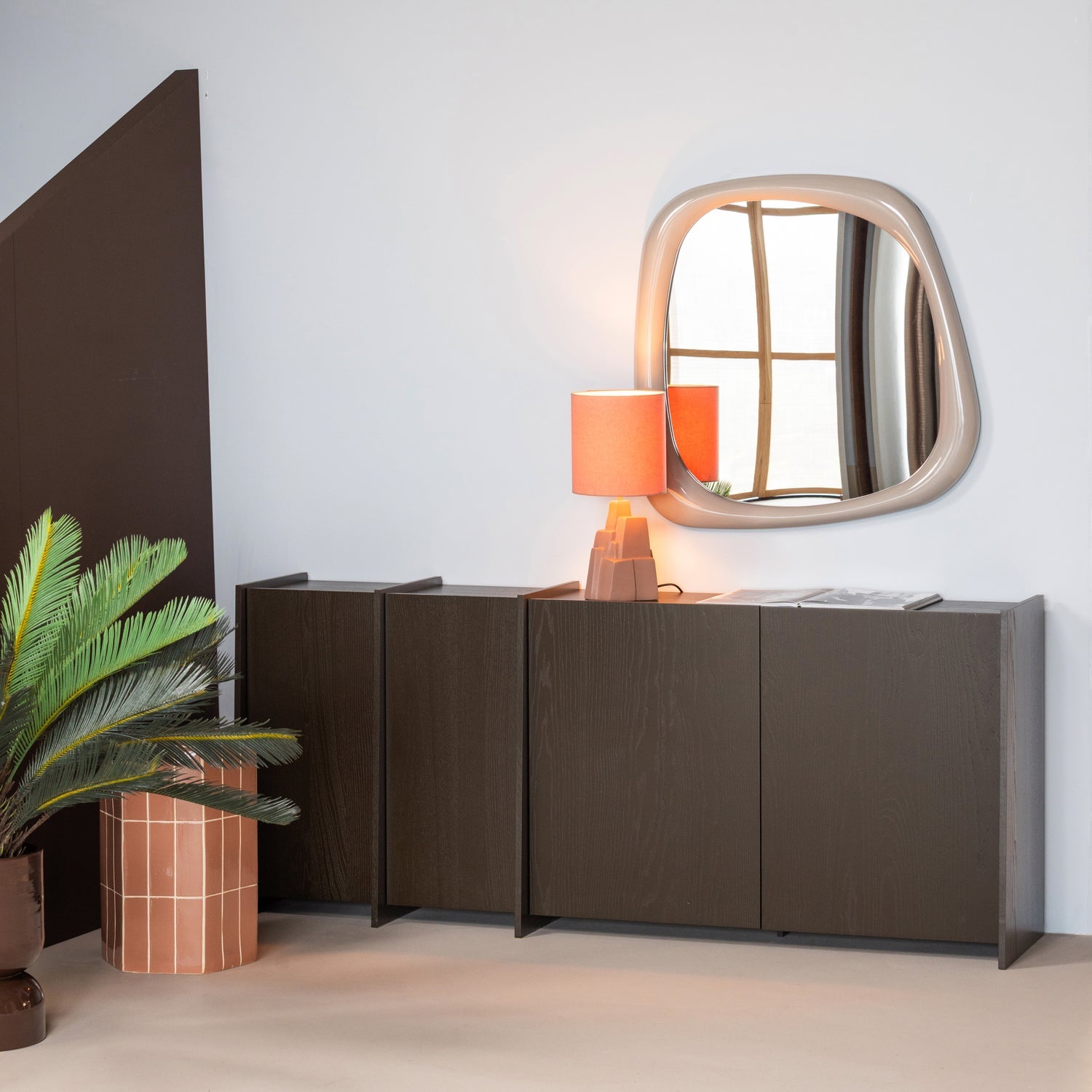 Komoda BROCK brązowy