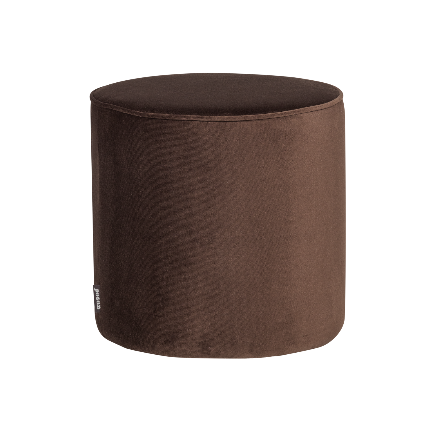 SARA Schokoladenvelours Pouf