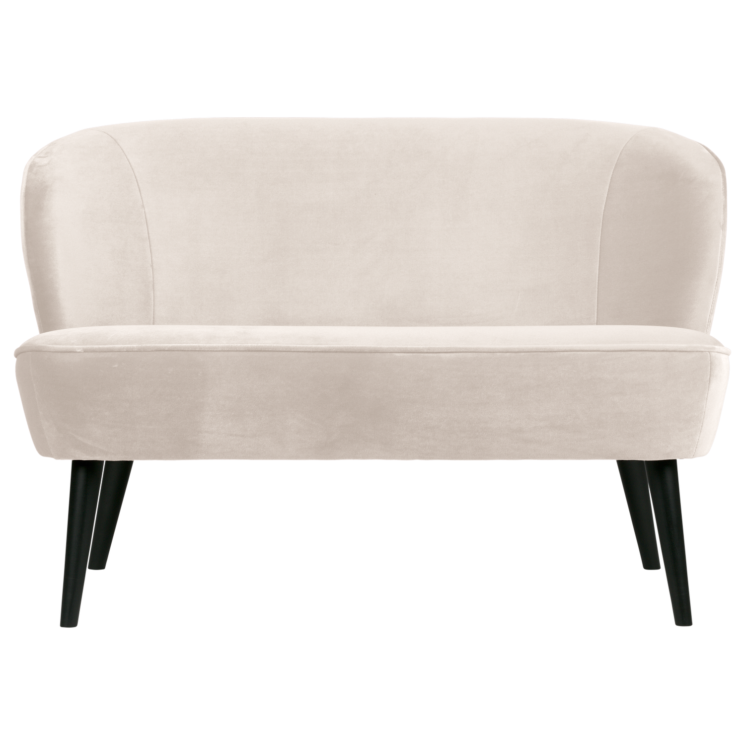 Sofa aksamitna SARA złamany biały