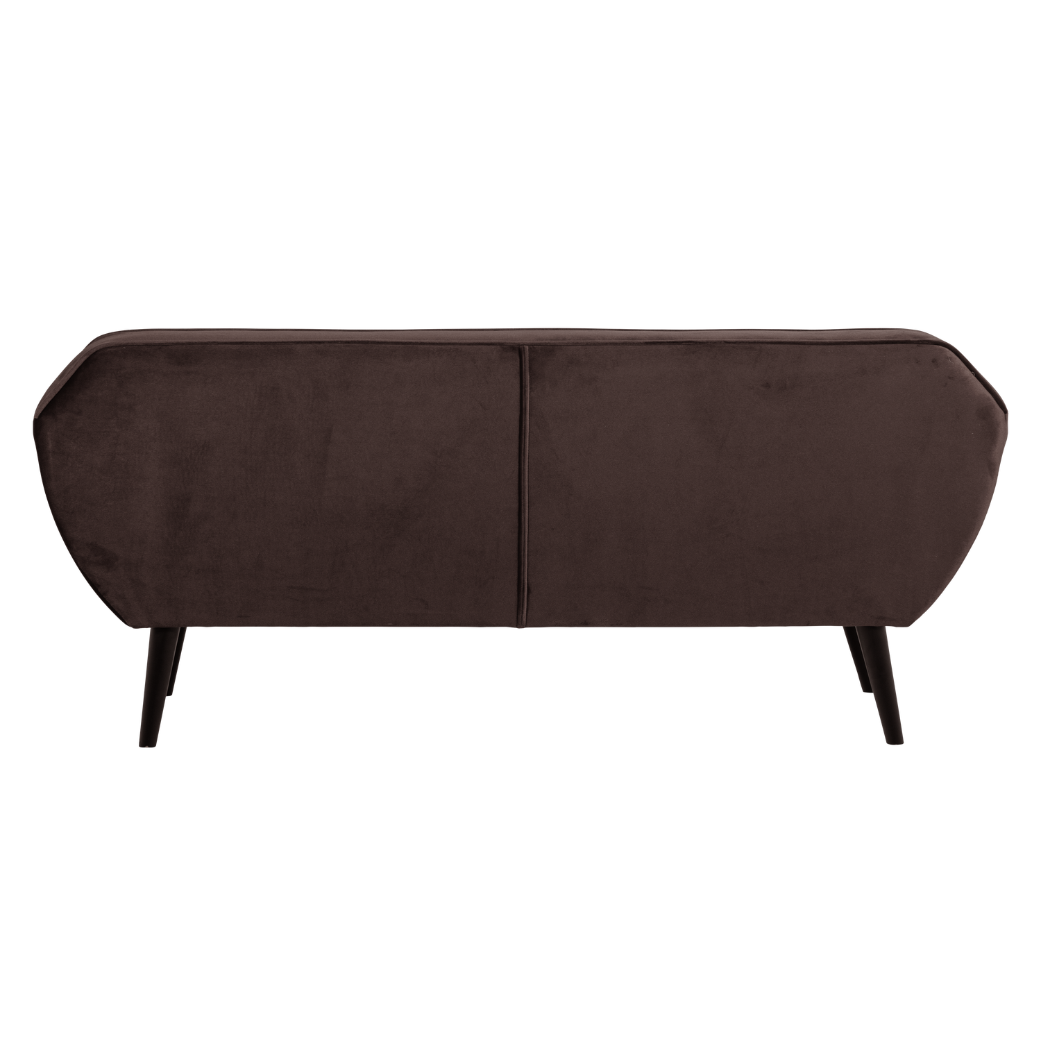 Chocolate 2.5-Seater Velvet Sofa ROCCO