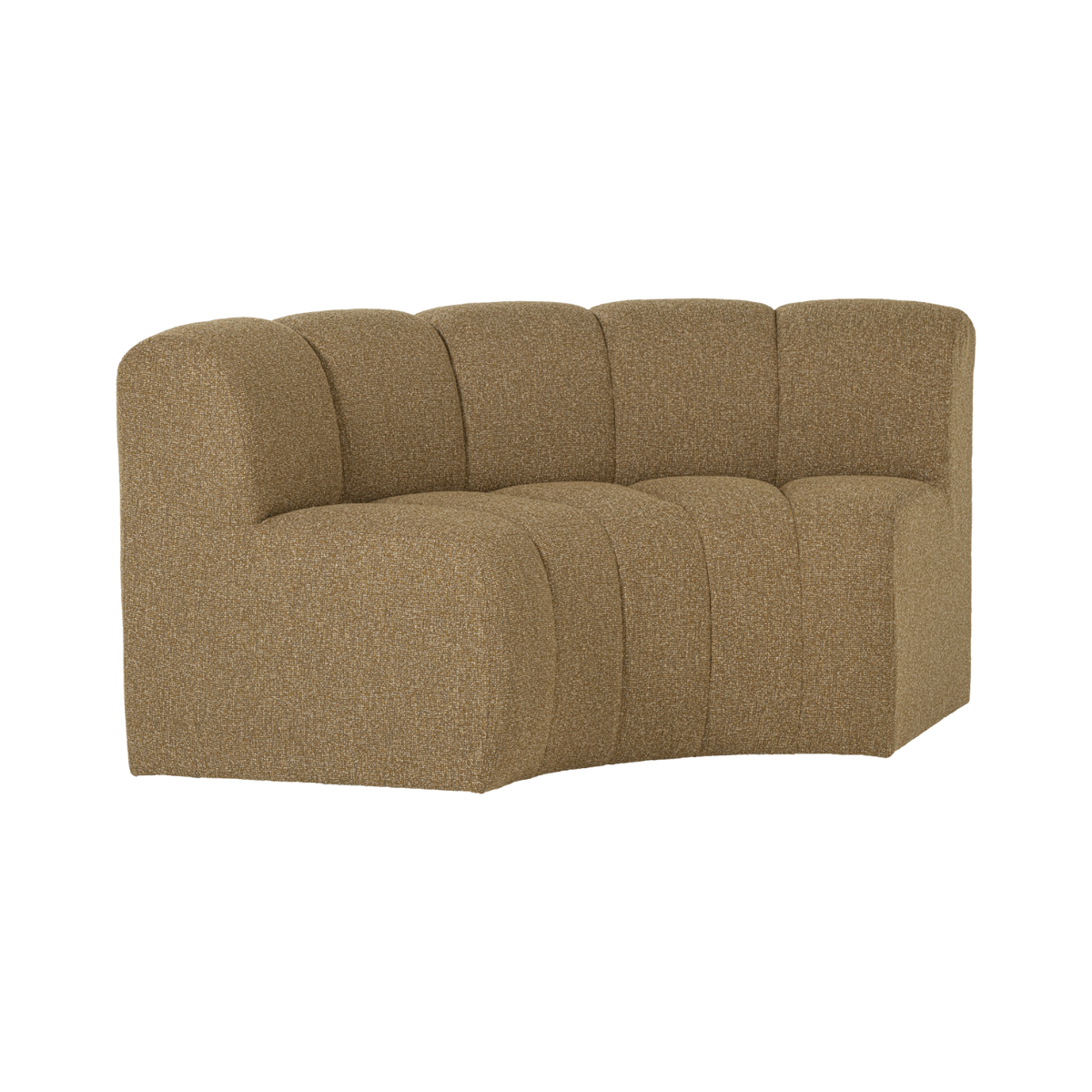Sofa modułowa Mojo Bench - element narożna półokrągły Woood – Eye on Design