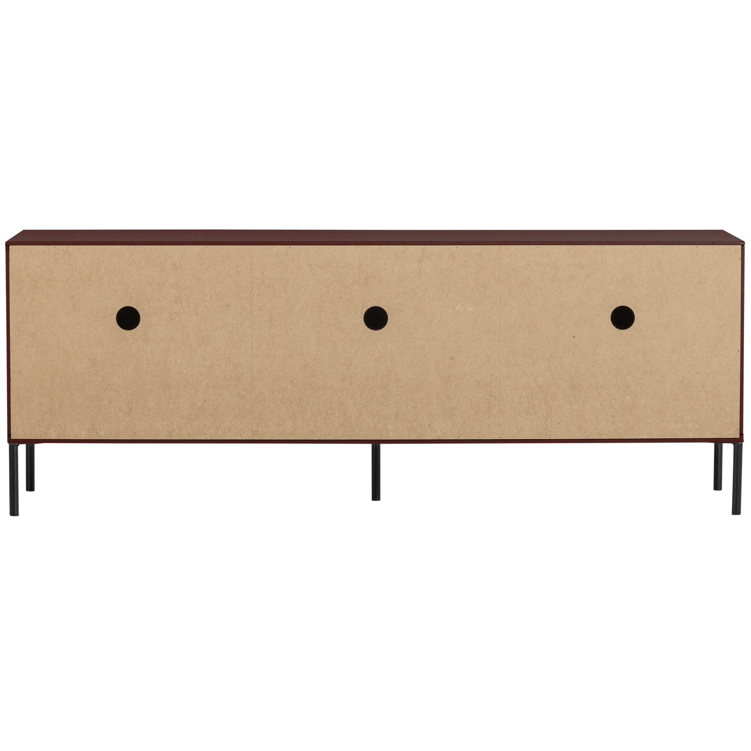RTV-Sideboard NEW GRAVURE burgunderrot