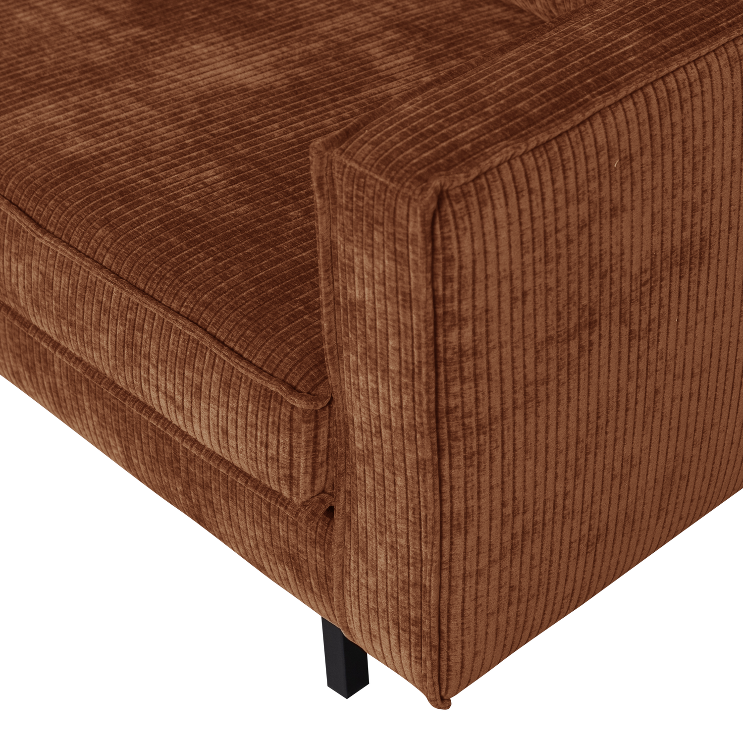 2-Seater Sofa RODEO Brick Corduroy