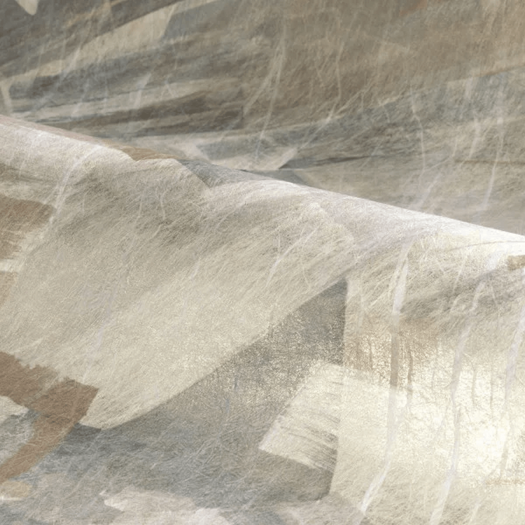 Tapeta flizelinowa z abstrakcyjnym wzorem IMPULSION - PERLE PLATINE platynowa perła