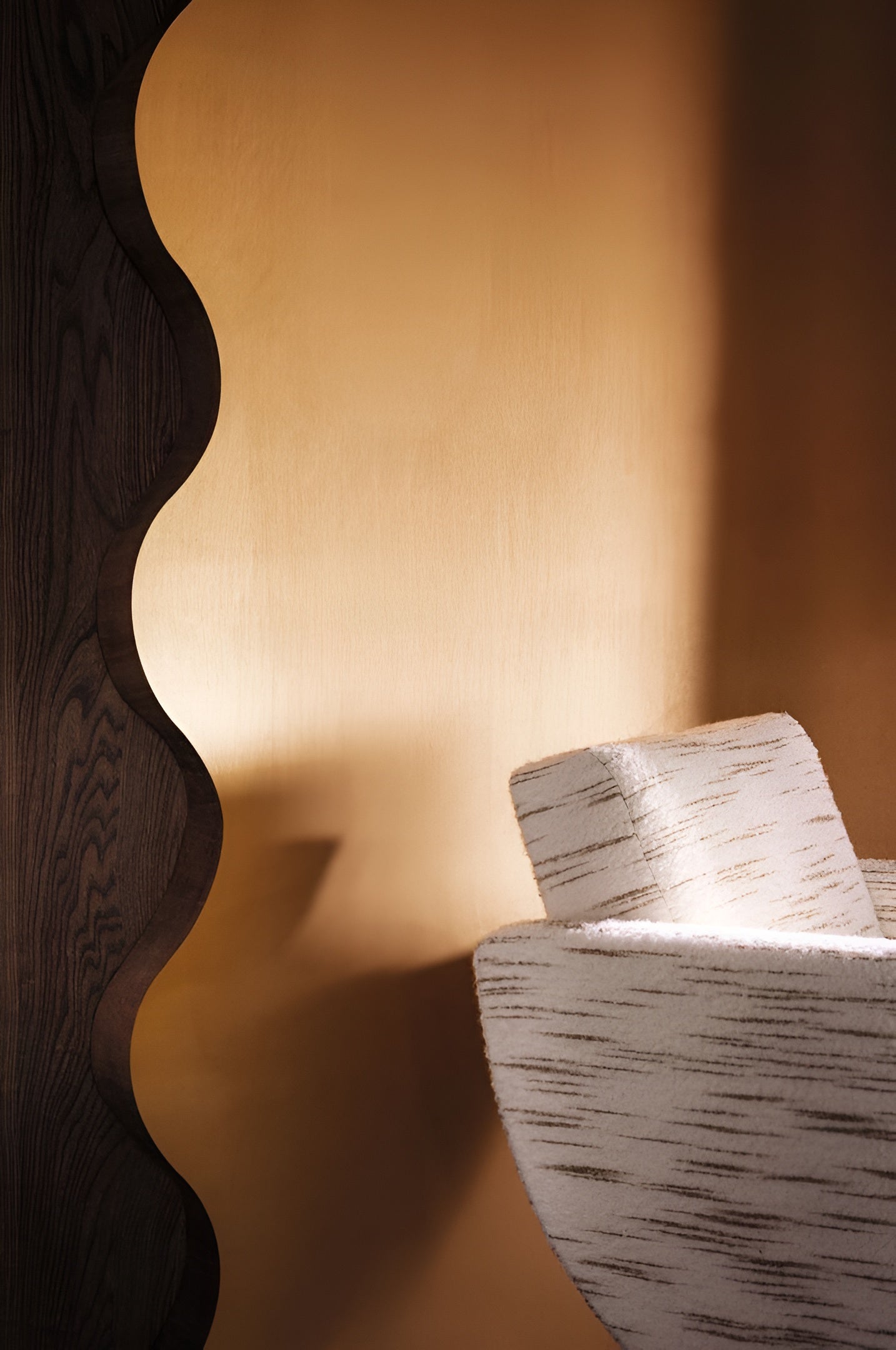 Smooth Velvet Textile Wallpaper HESTIA - PURPLE