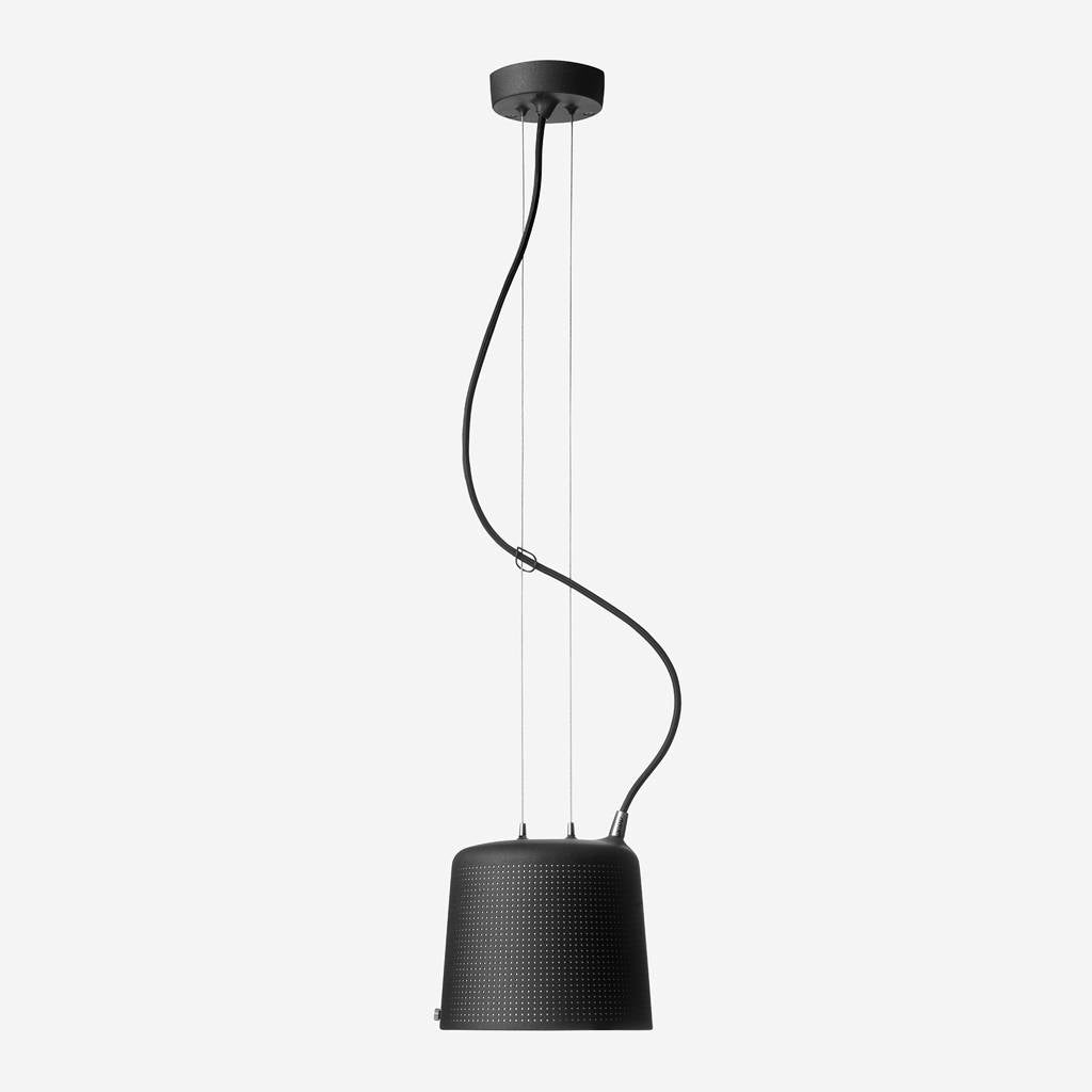 Lampa wisząca 526 czarny metal