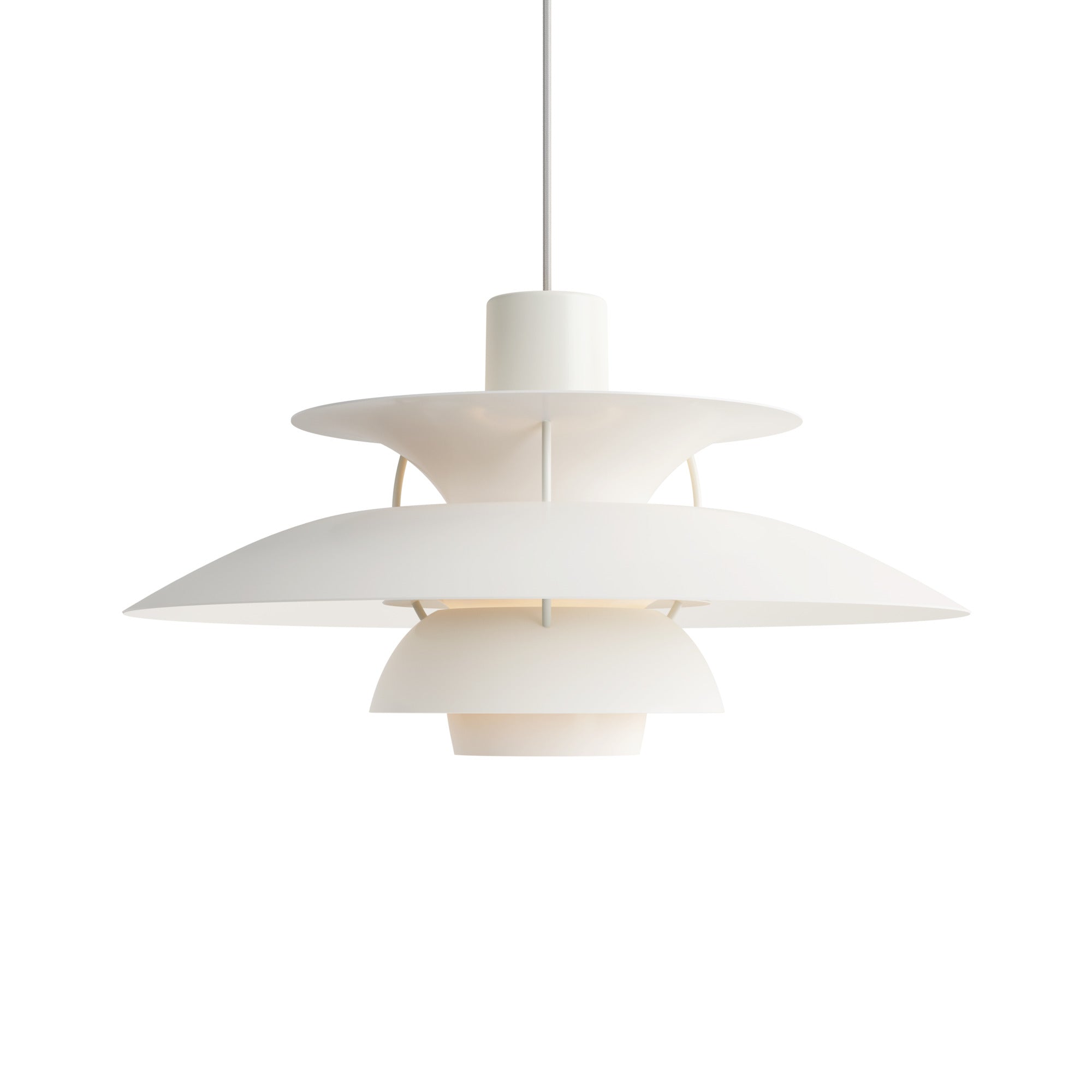 Lampa wisząca PH 5 monochromatyczny biały