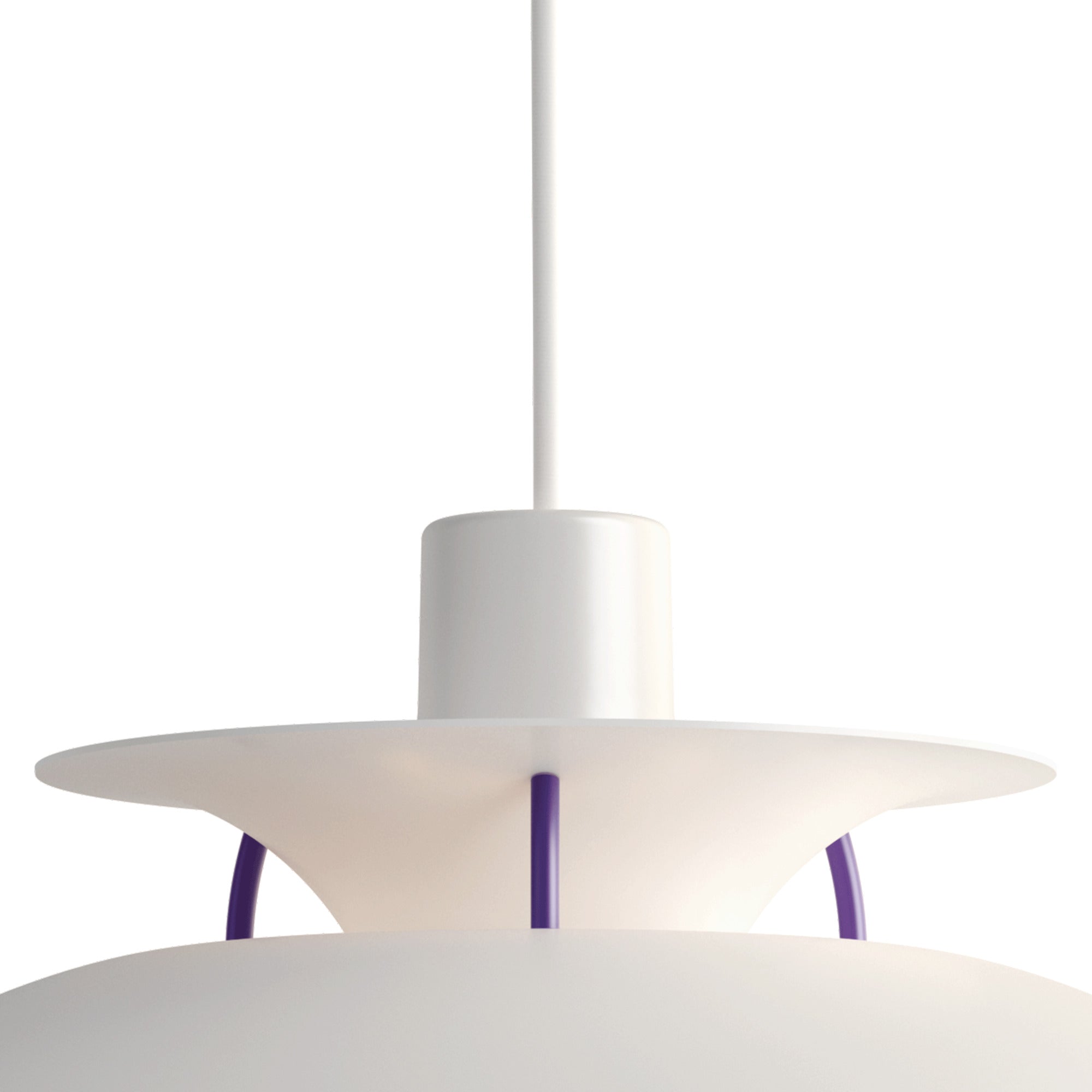 Lampa wisząca PH 5 klasyczny biały