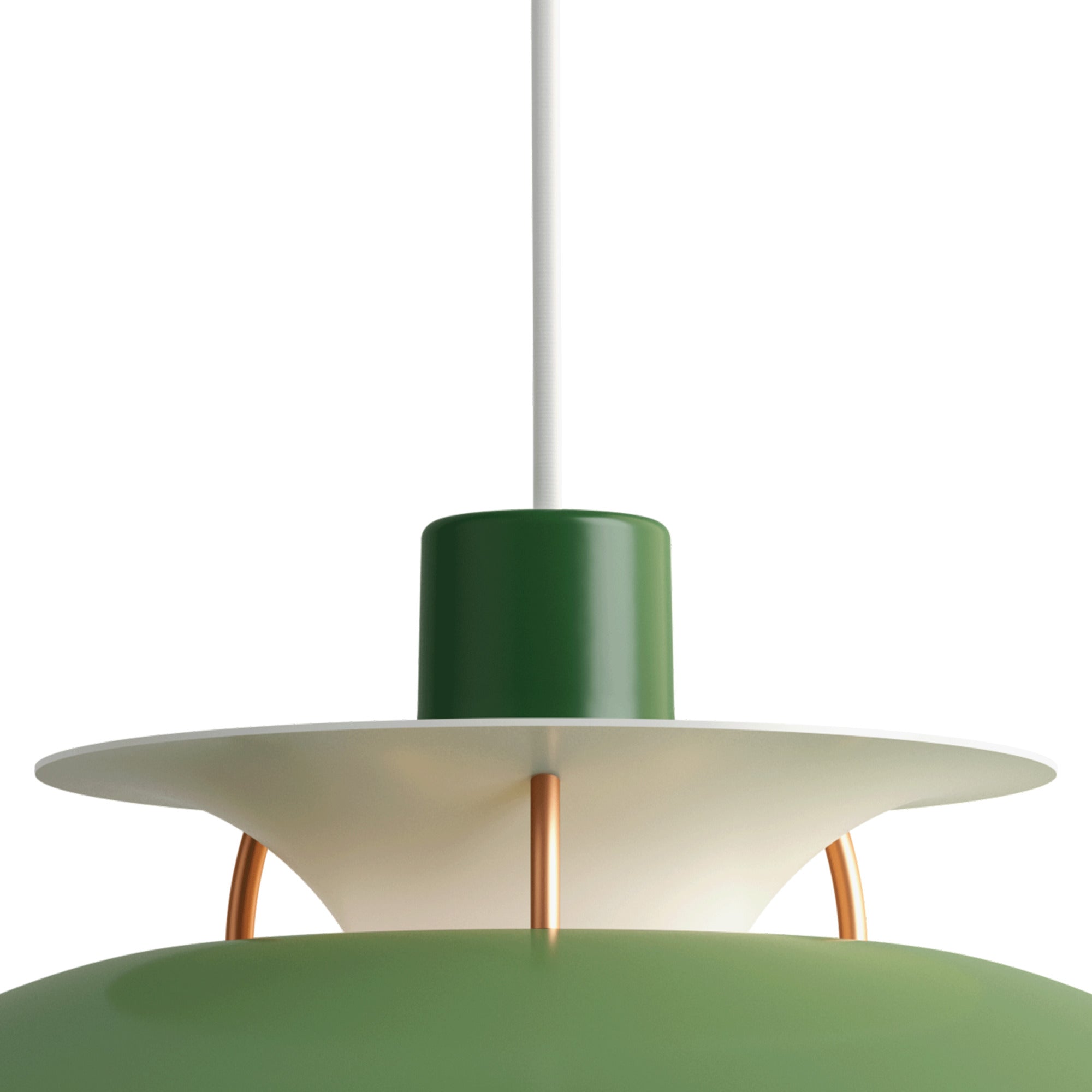 Lampa wisząca PH 5 odcienie zielonego