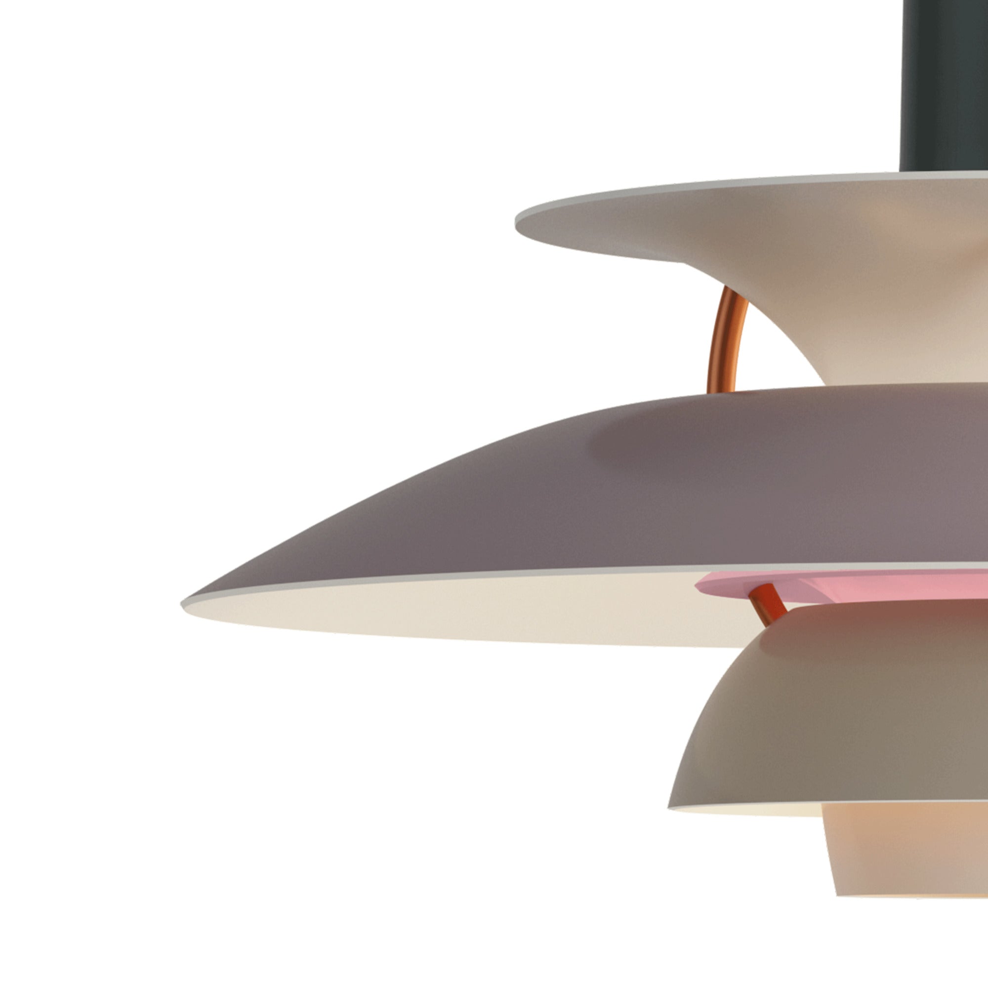 Lampa wisząca PH 5 odcienie szarego