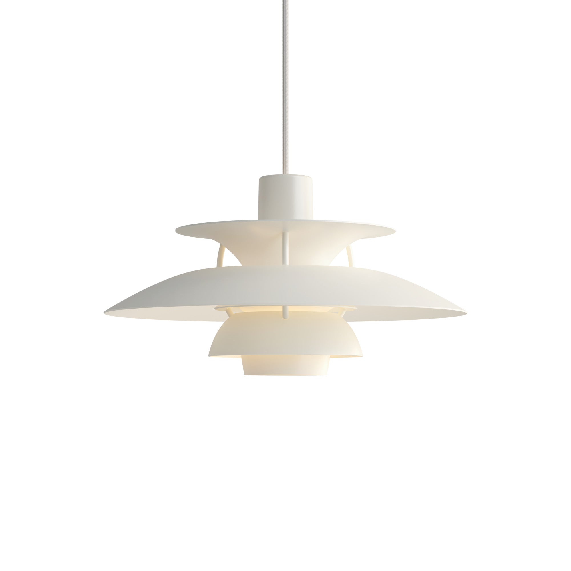 Lampa wisząca PH 5 monochromatyczny biały